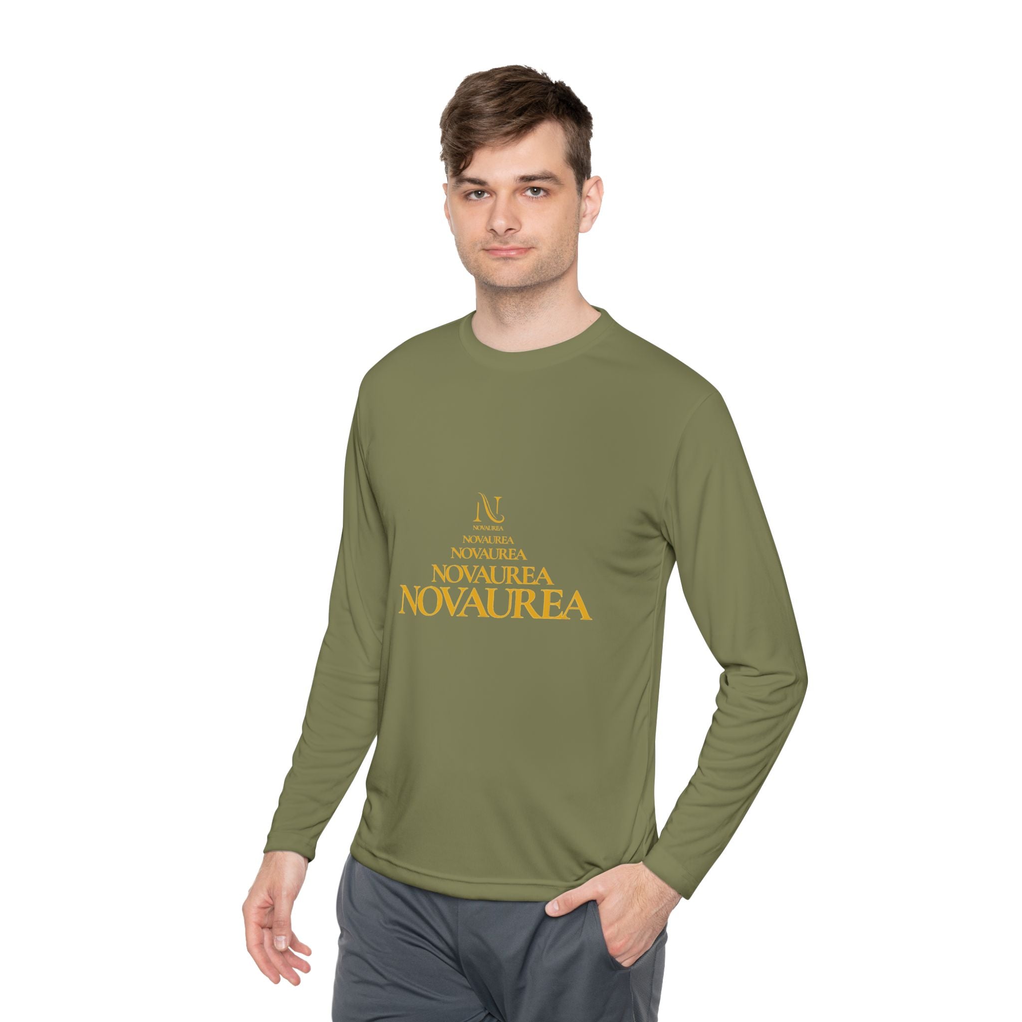 Novaurea Pyramid Logo Long Sleeve Tee