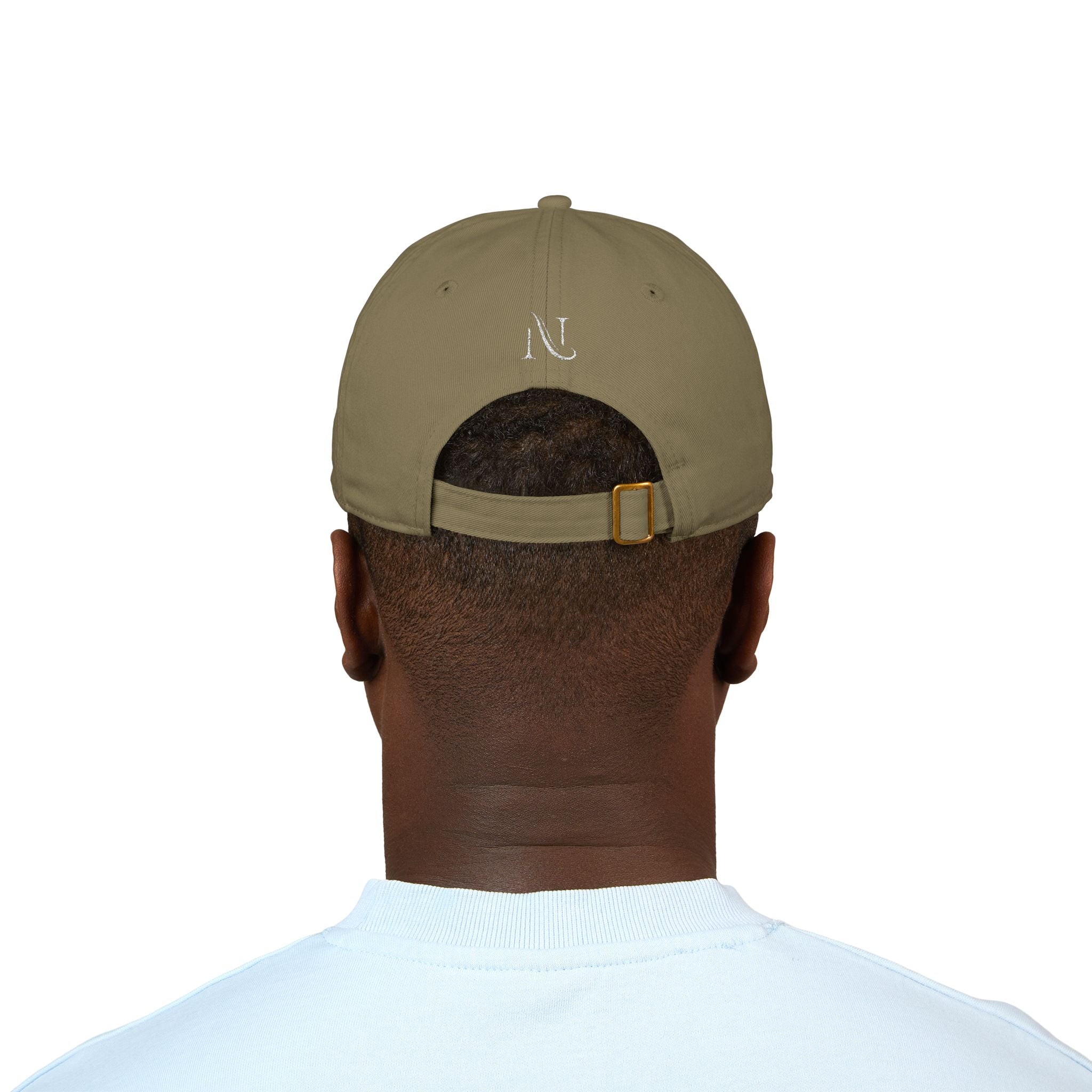 NV Embroidered Organic Baseball Cap — Minimal 'NOVAURFA' Logo