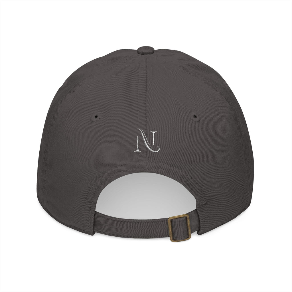 NV Embroidered Organic Baseball Cap — Minimal 'NOVAURFA' Logo