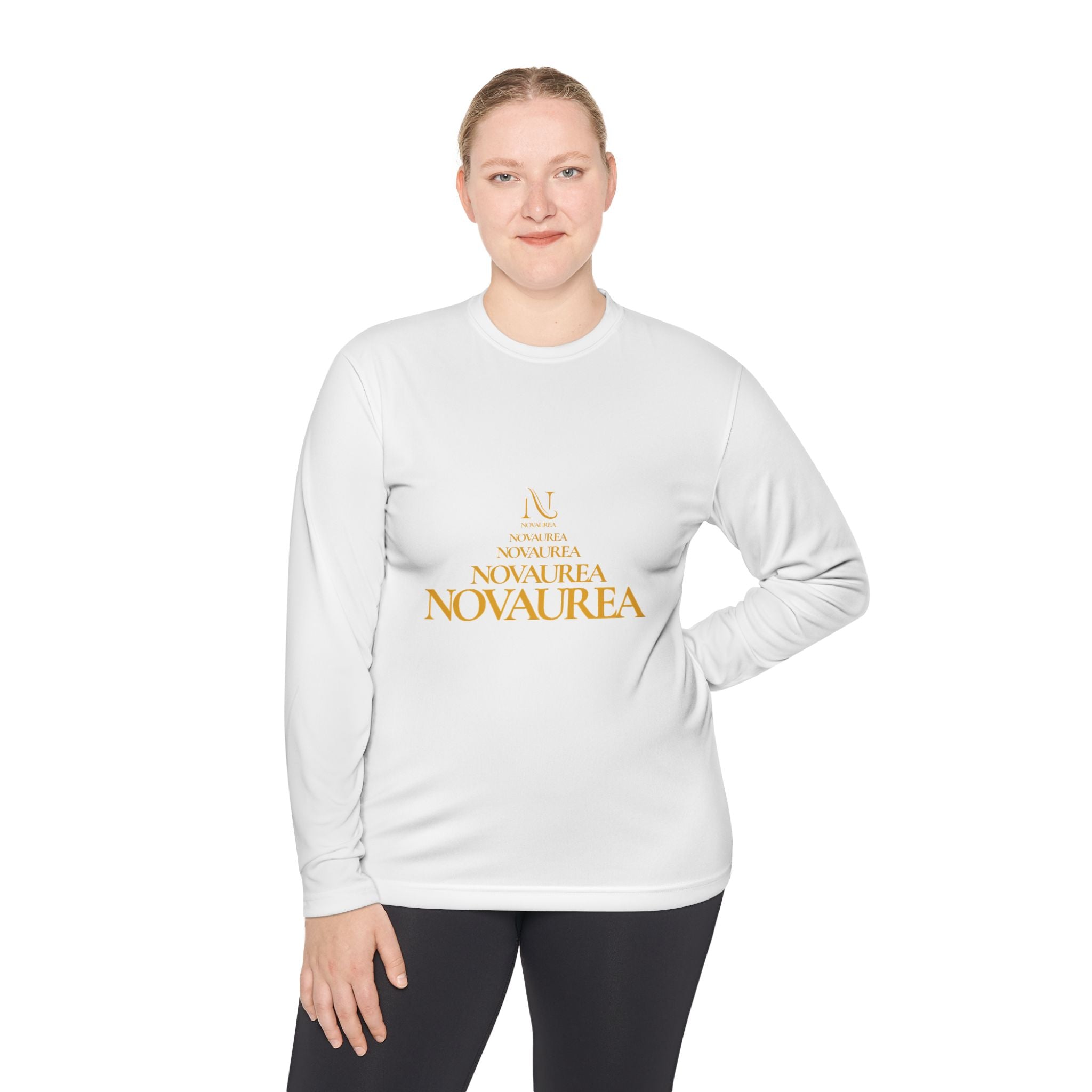 Novaurea Pyramid Logo Long Sleeve Tee