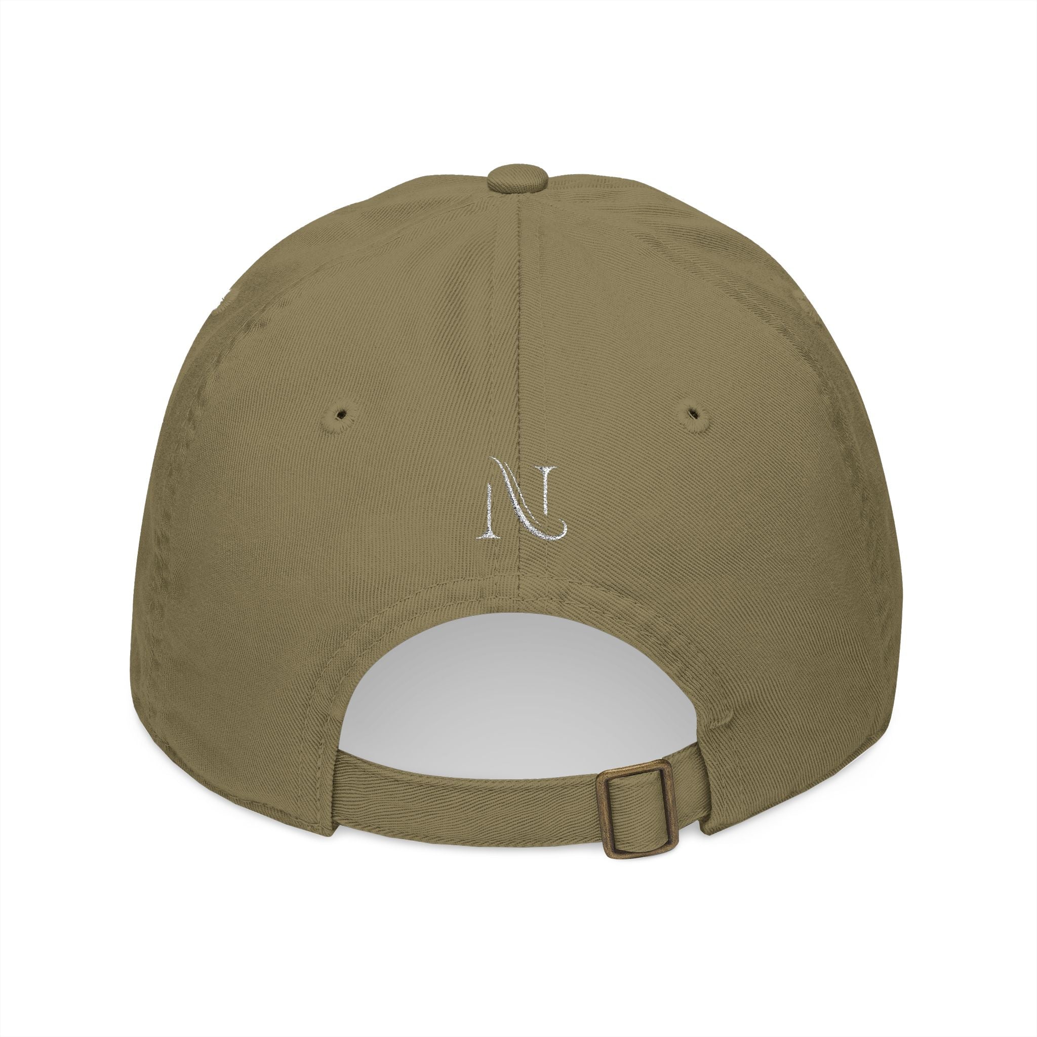 NV Embroidered Organic Baseball Cap — Minimal 'NOVAURFA' Logo