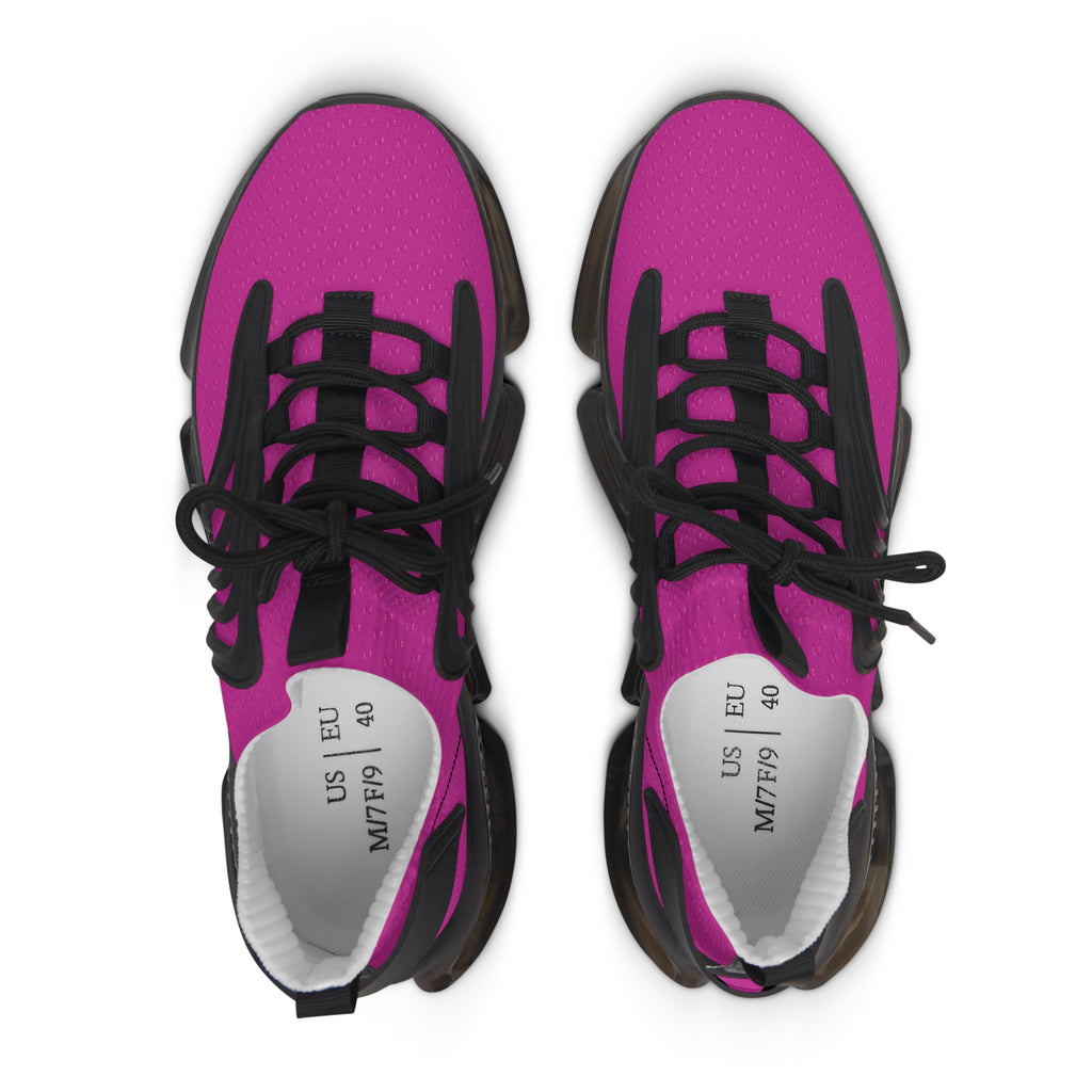 NV Women's Pink Sneakers — Lightweight Breathable Pink Pattern Athletic Shoes