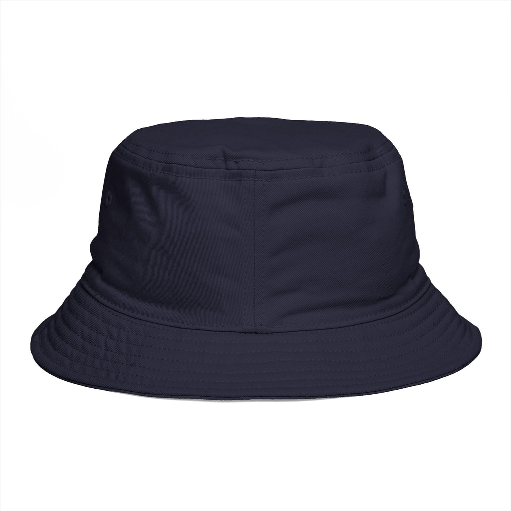 Novuarea Logo Bucket Hat – Embroidered Black Streetwear Sun Hat