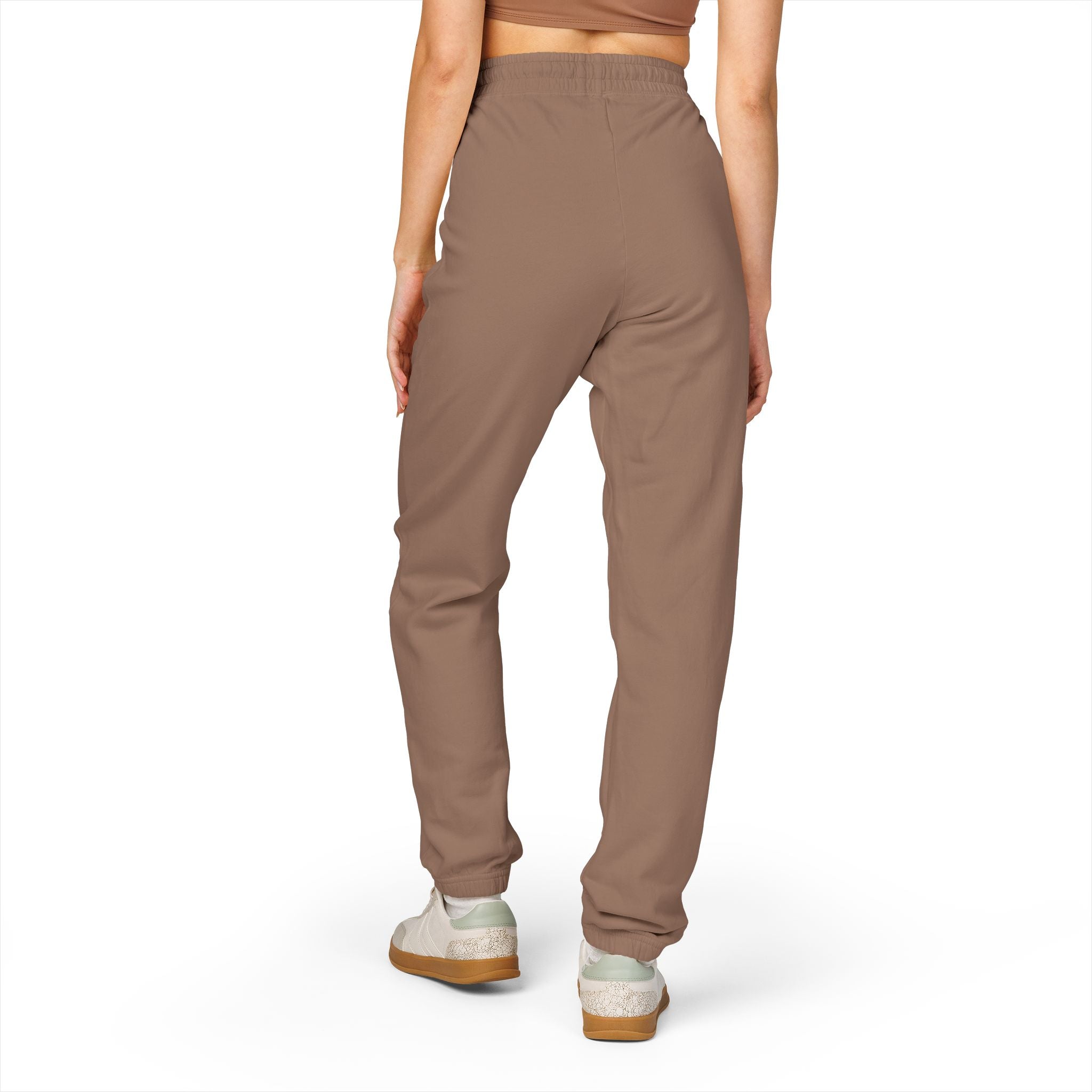 Novlan 'N' Skinny Joggers – Garment-Dyed Fleece Sweatpants