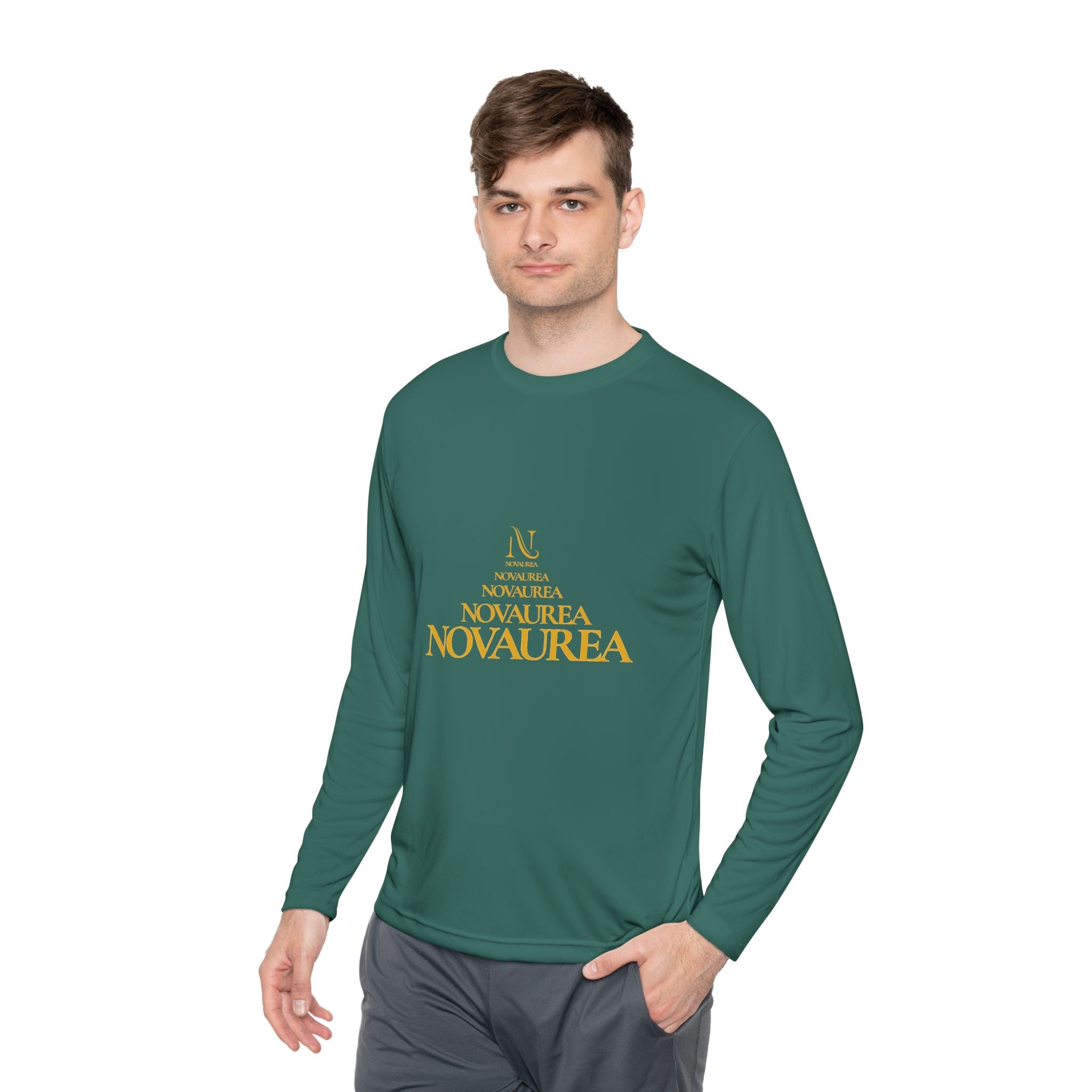 Novaurea Pyramid Logo Long Sleeve Tee
