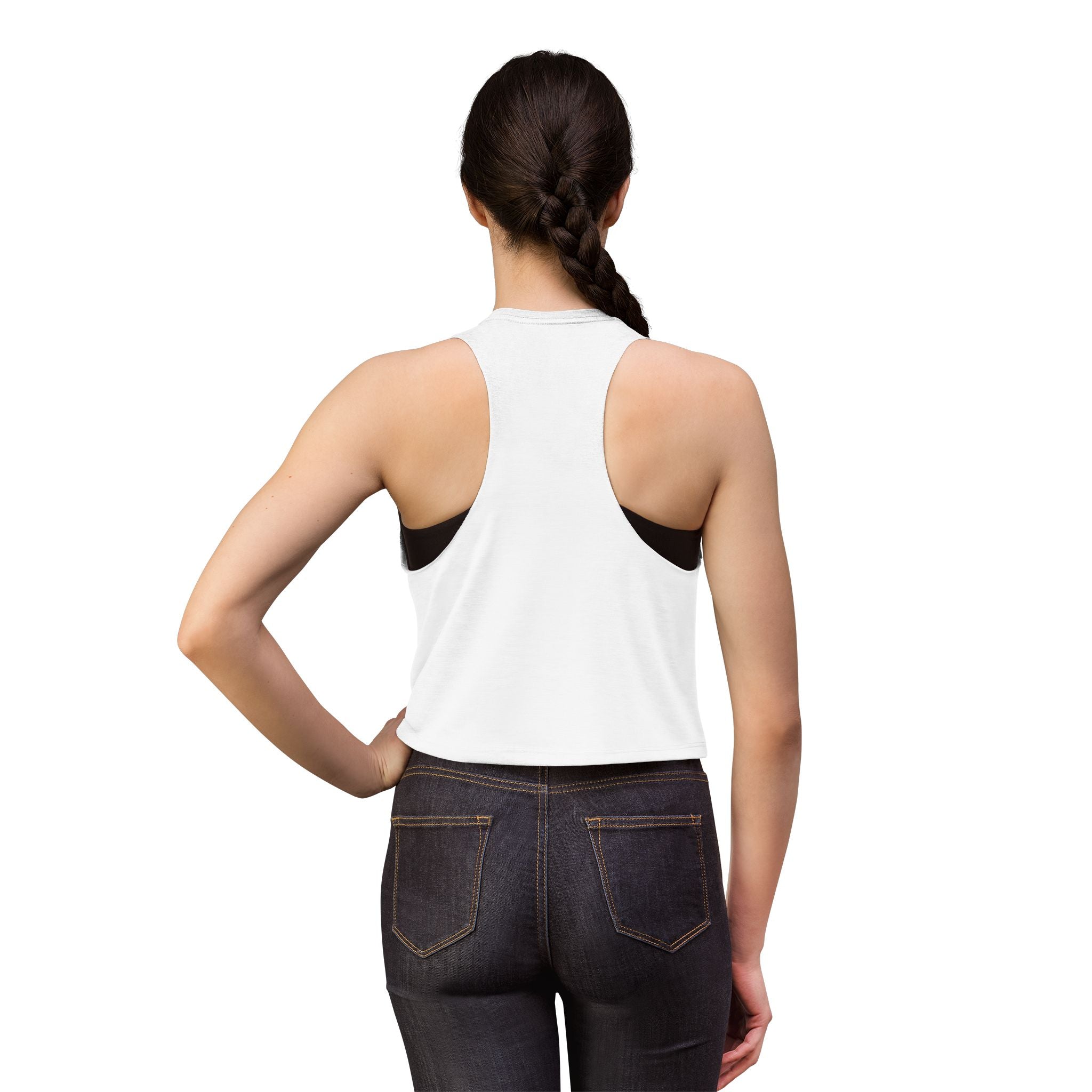 Novaurea Chick Gold Logo Crop Top
