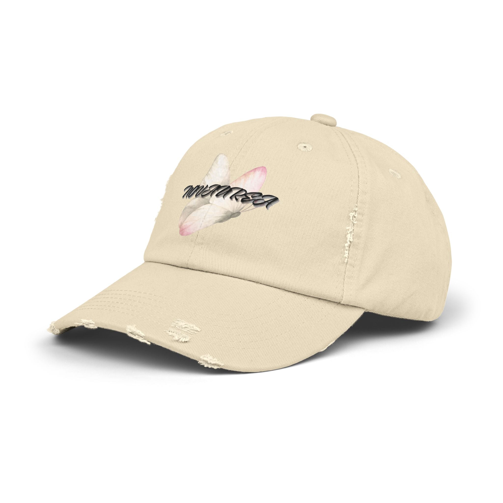 Nova Distressed Butterfly Cap