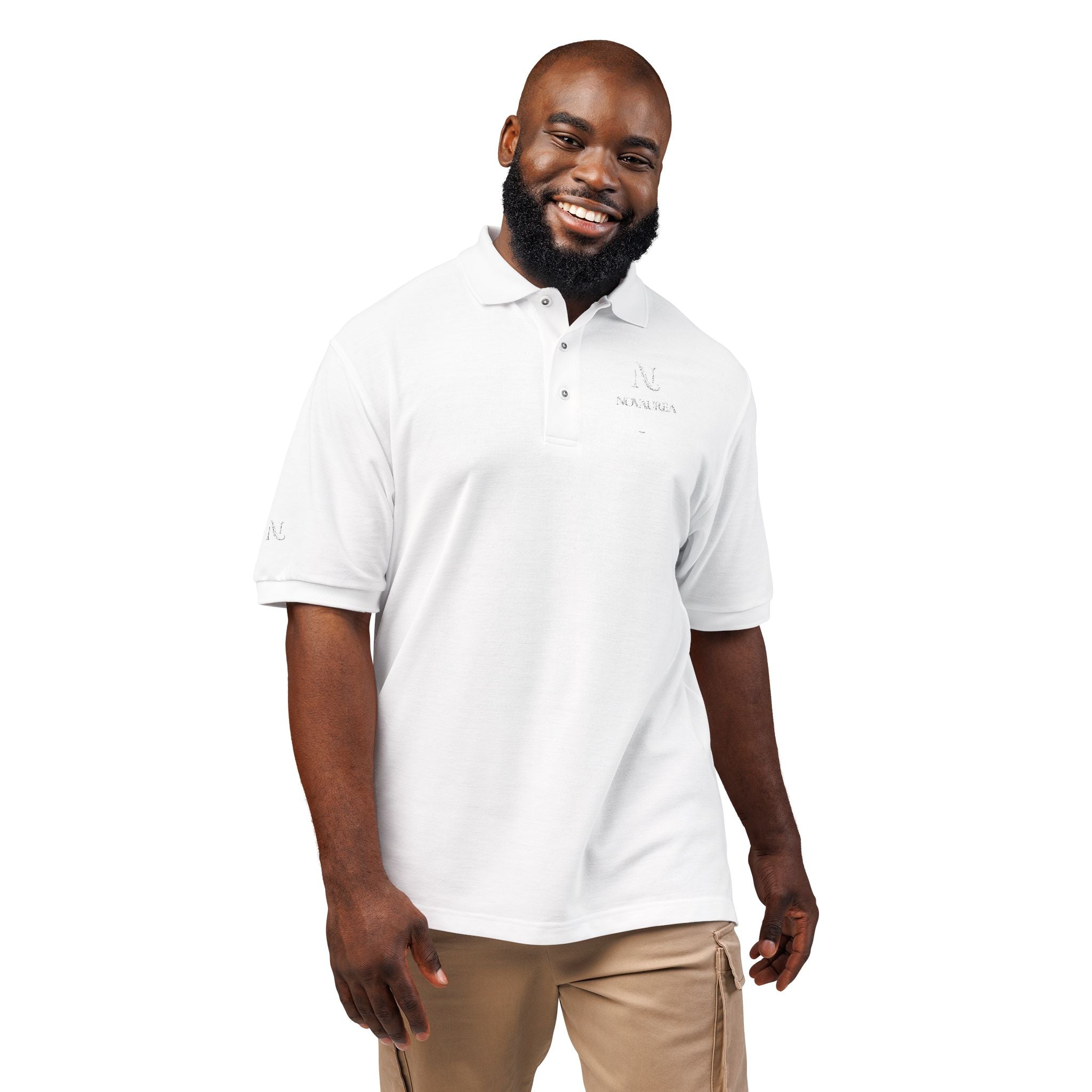 Embroidered Classic Polo Shirt - Minimal Logo Chest