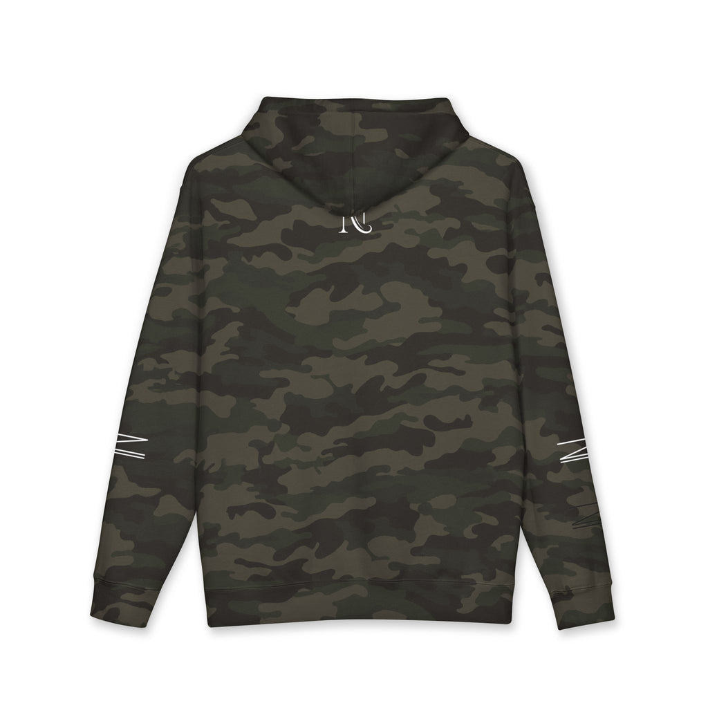 Novaurea Logo Hoodie — Brown Minimalist Streetwear Pullover