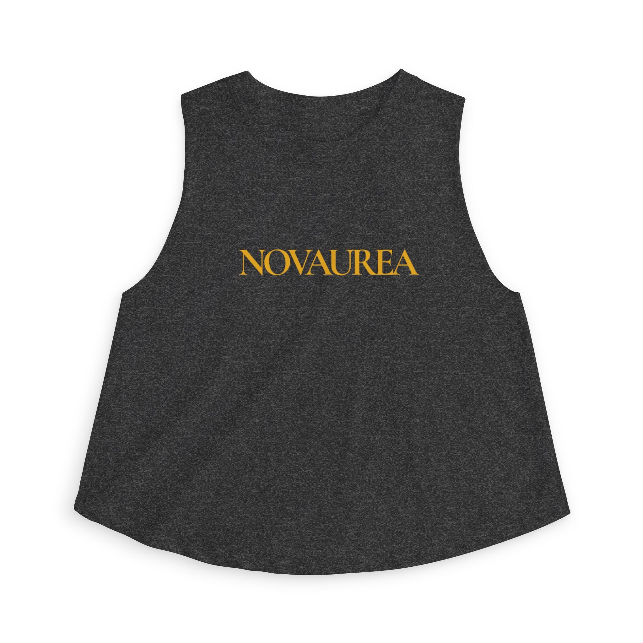 Novaurea Chick Gold Logo Crop Top