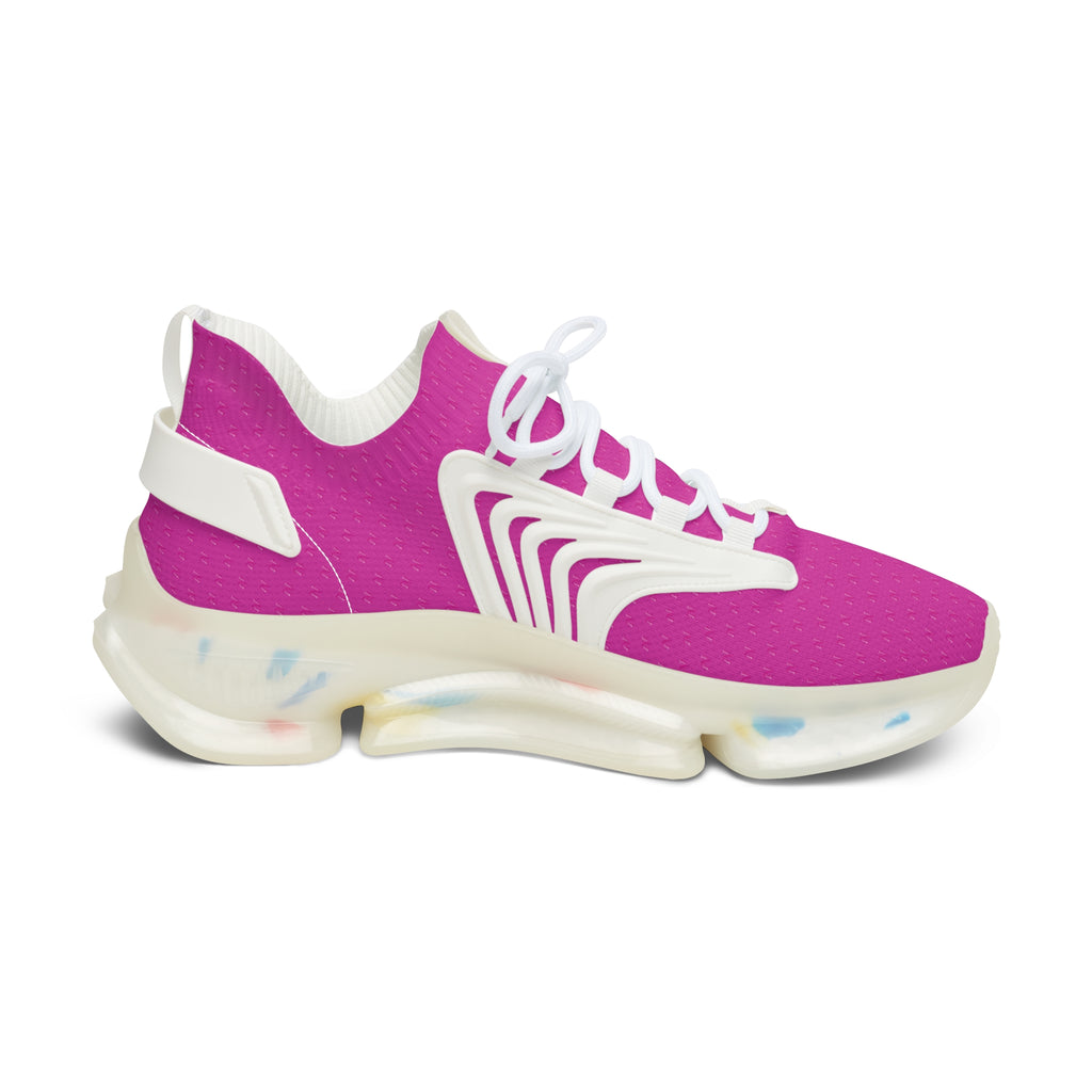 NV Women's Pink Sneakers — Lightweight Breathable Pink Pattern Athletic Shoes