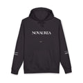 Novaurea Logo Hoodie — Brown Minimalist Streetwear Pullover