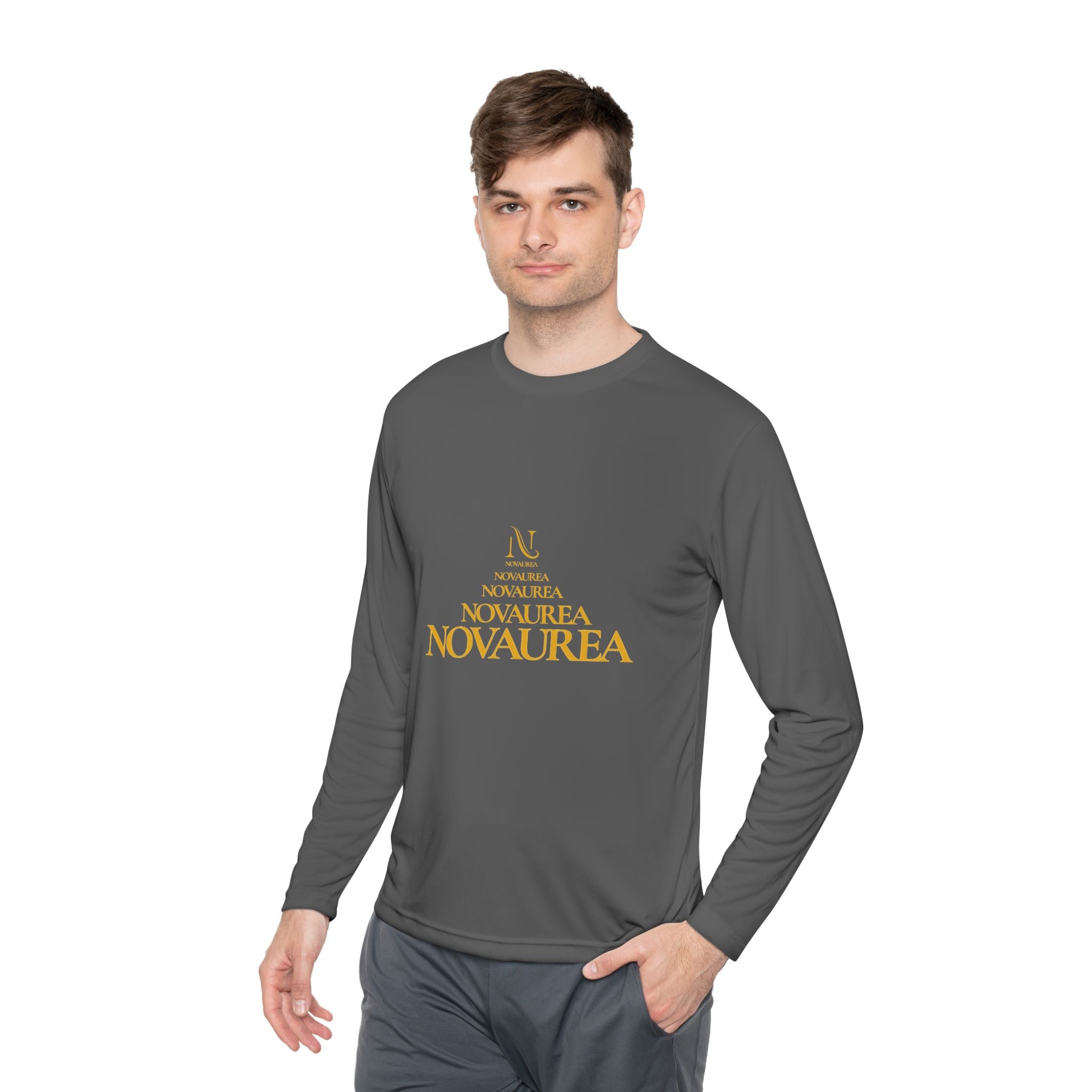 Novaurea Pyramid Logo Long Sleeve Tee