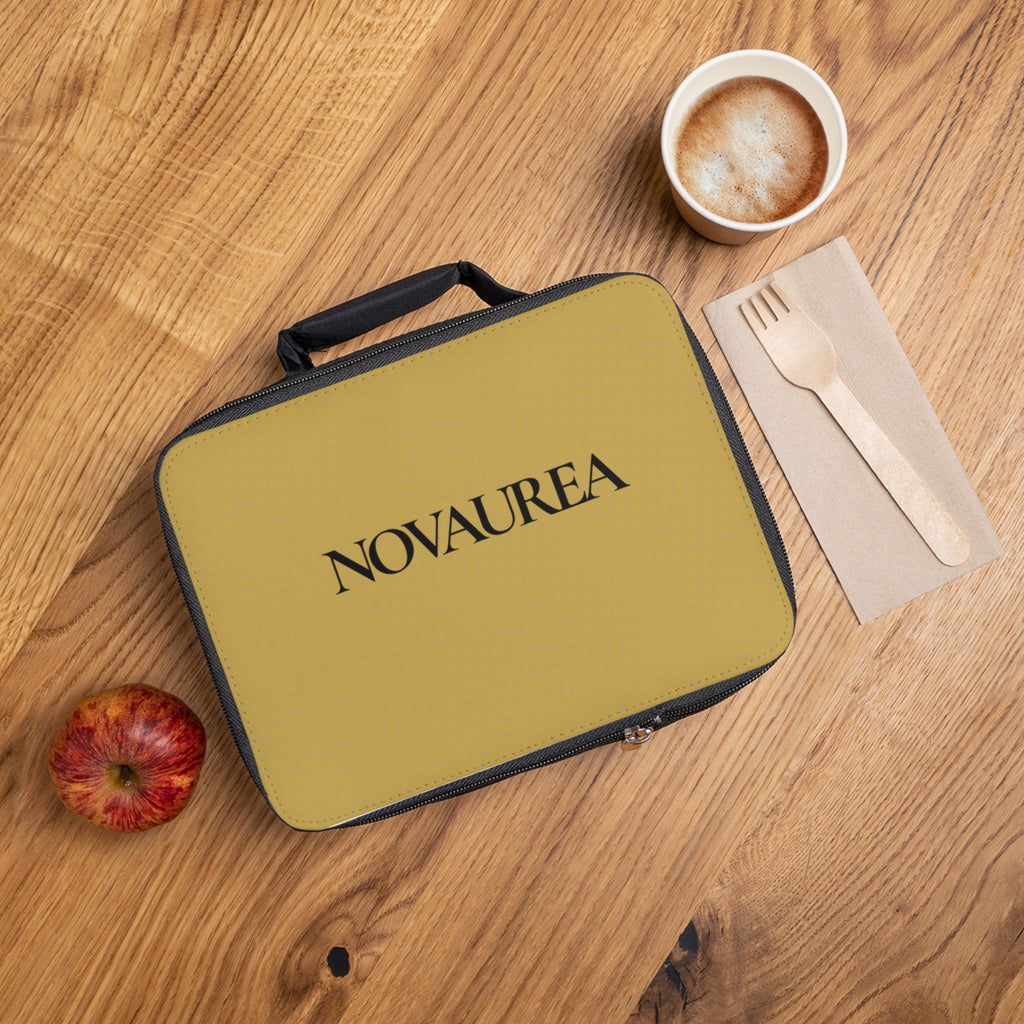 Novaurea Logo Lunch Bag — Stylish Insulated Tote for Work & School