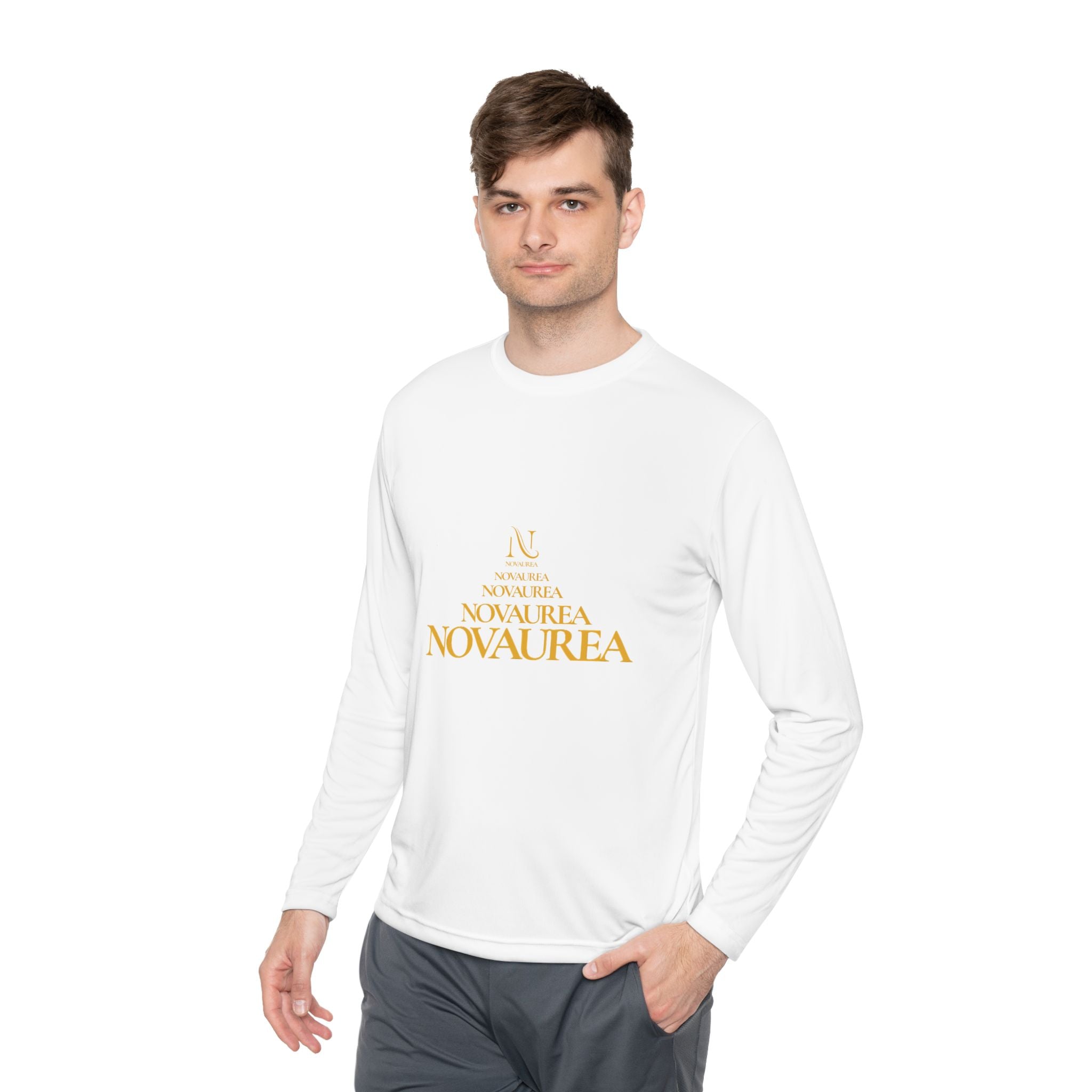 Novaurea Pyramid Logo Long Sleeve Tee