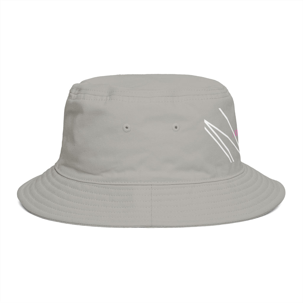 Novuarea Logo Bucket Hat – Embroidered Black Streetwear Sun Hat