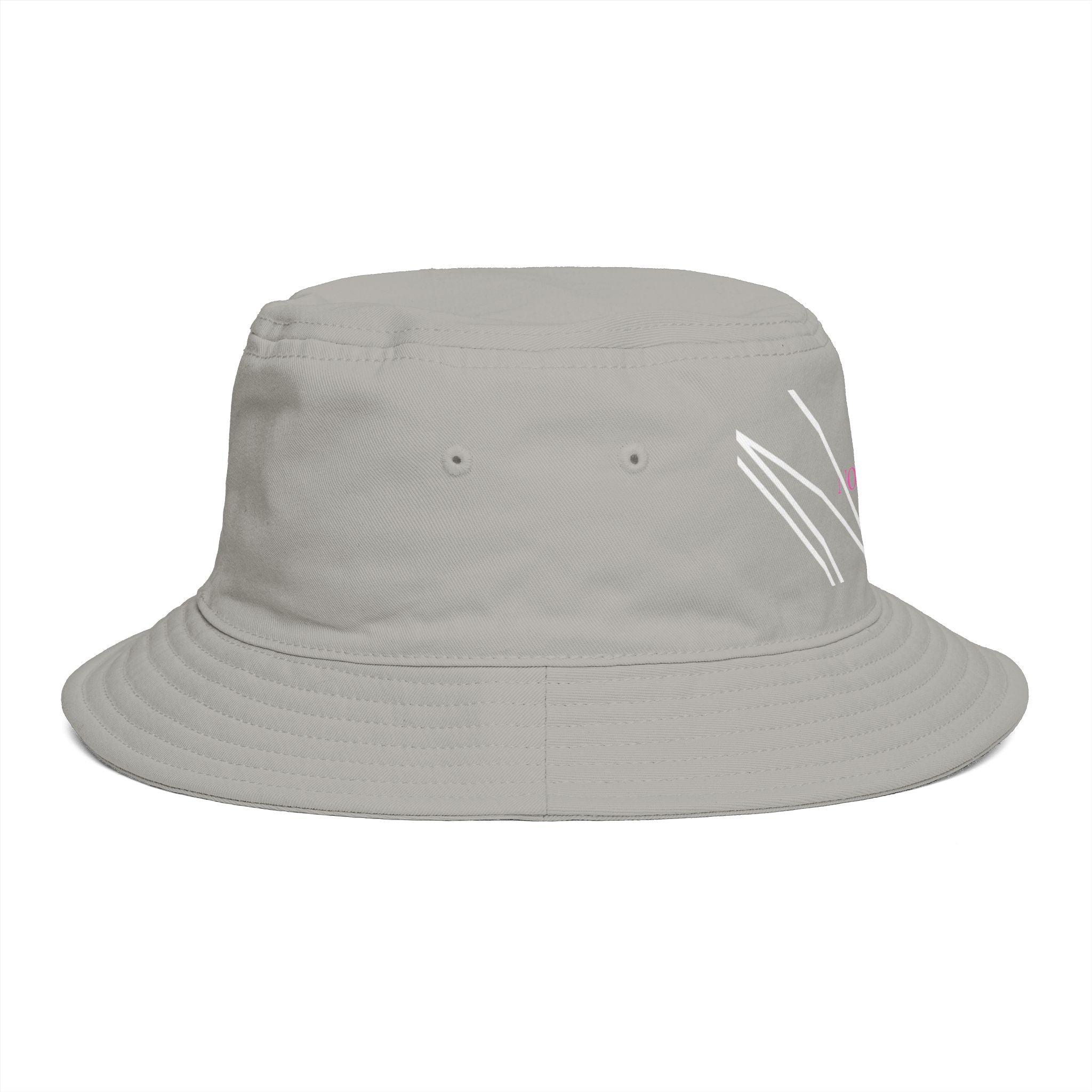 Novuarea Logo Bucket Hat – Embroidered Black Streetwear Sun Hat