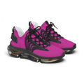 NV Women's Pink Sneakers — Lightweight Breathable Pink Pattern Athletic Shoes