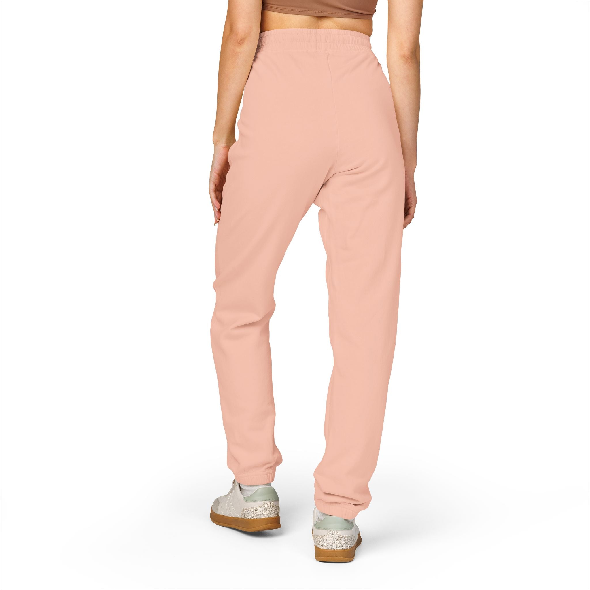 Novlan 'N' Skinny Joggers – Garment-Dyed Fleece Sweatpants