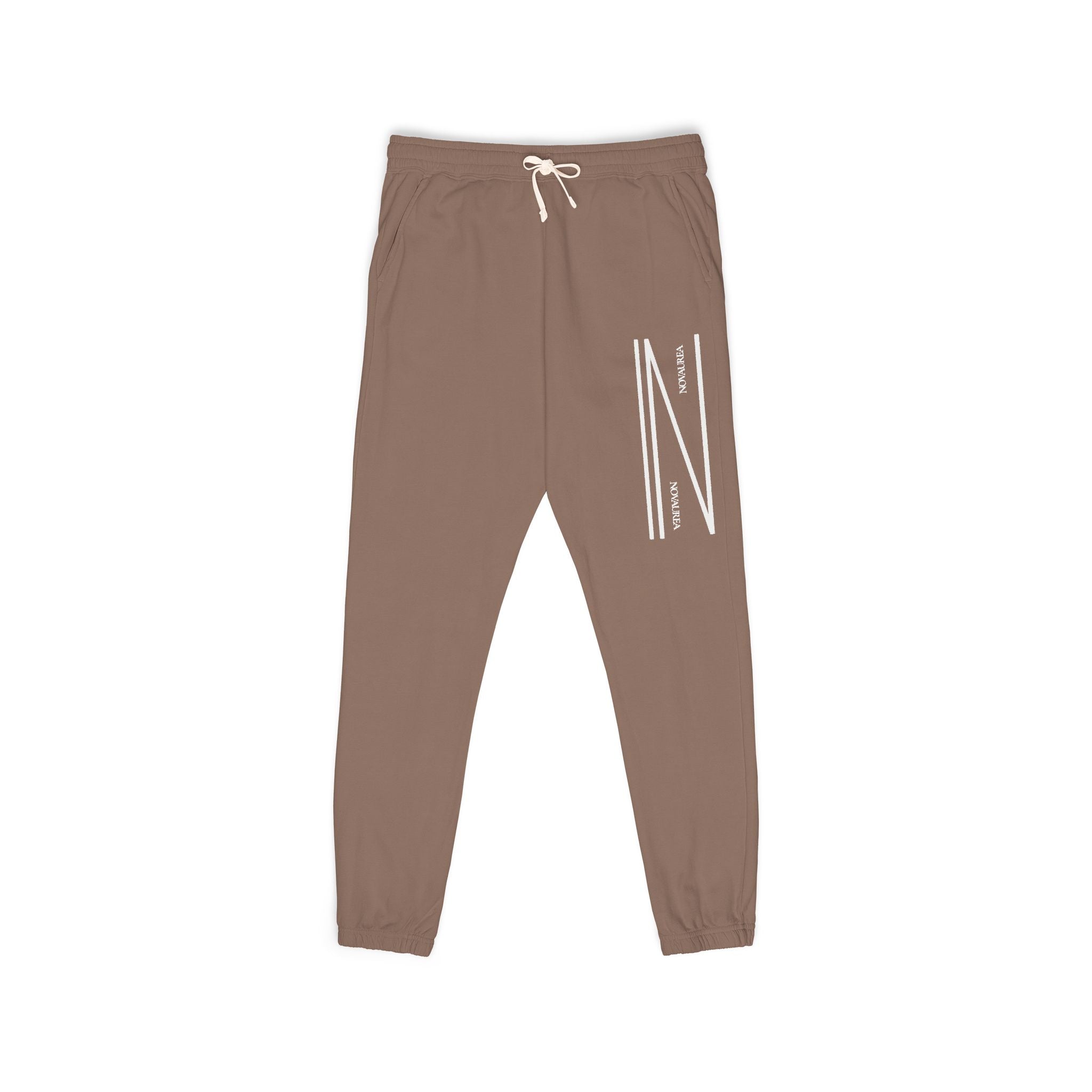 Novlan 'N' Skinny Joggers – Garment-Dyed Fleece Sweatpants