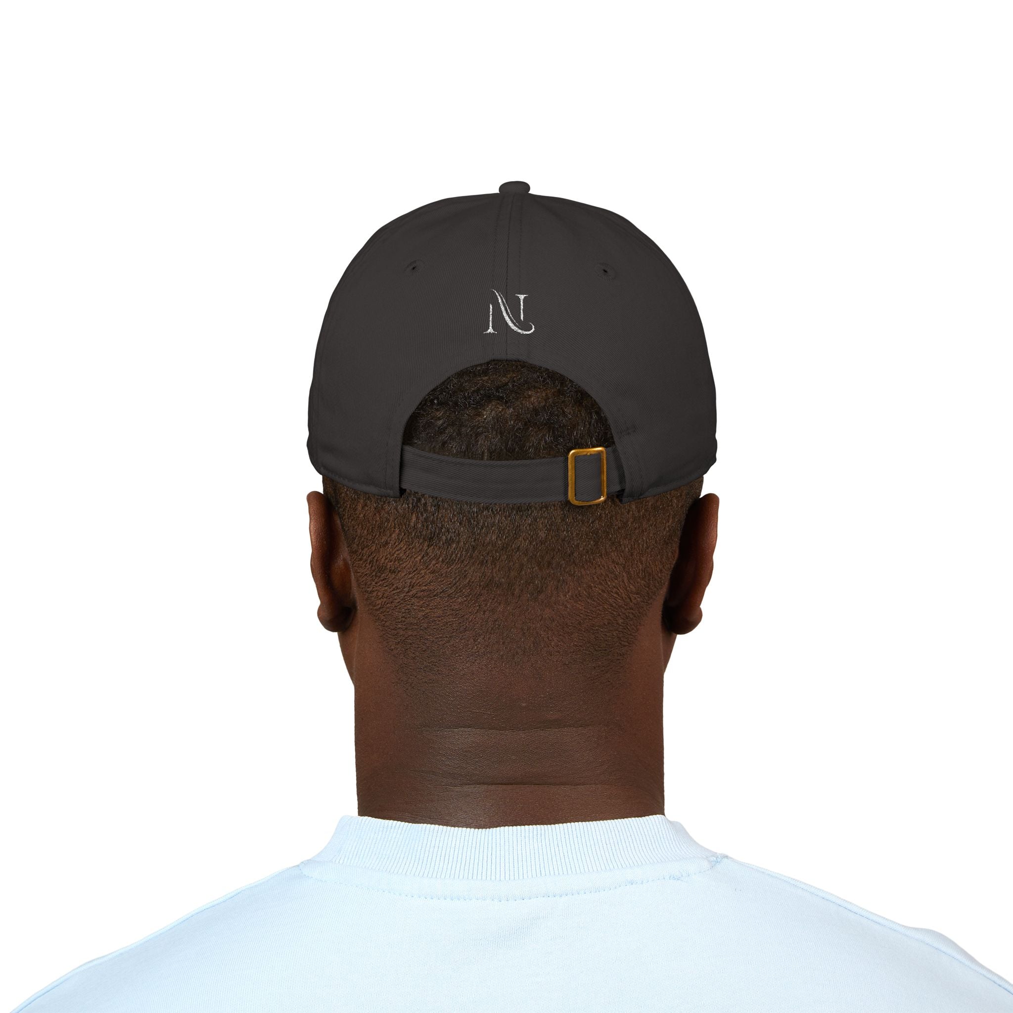 NV Embroidered Organic Baseball Cap — Minimal 'NOVAURFA' Logo