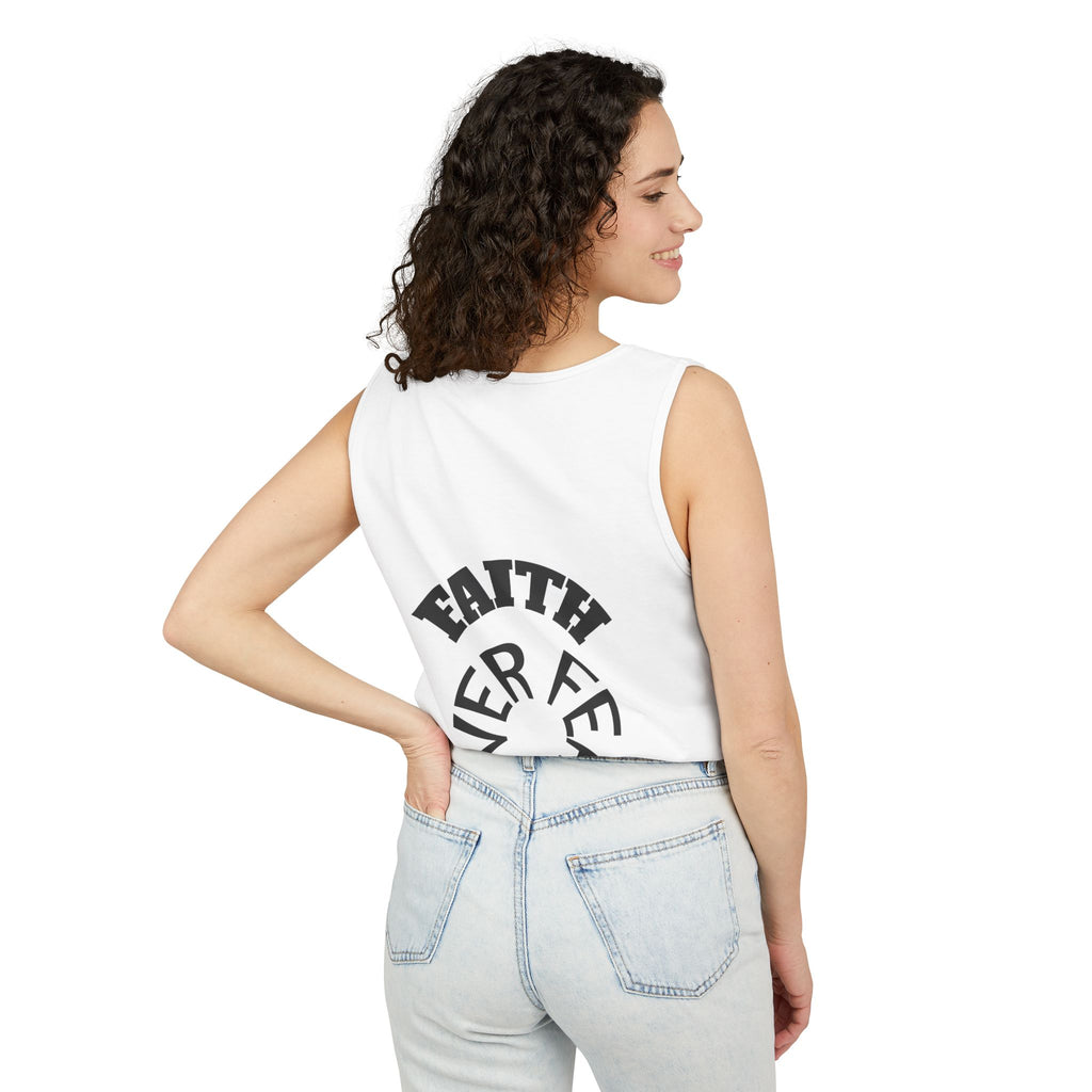 Custom Garment-Dyed Tank Top — 'Print It Your Way' Personalized Summer Tee