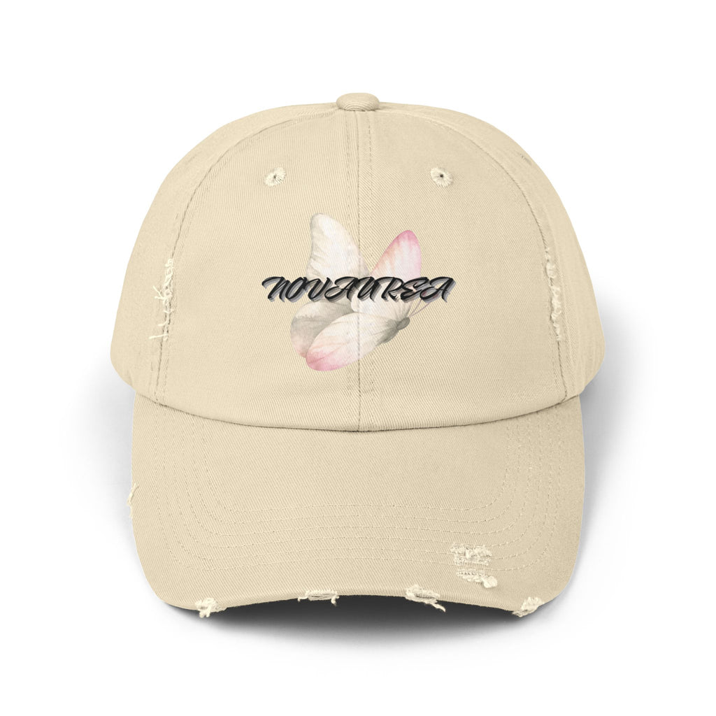 Nova Distressed Butterfly Cap