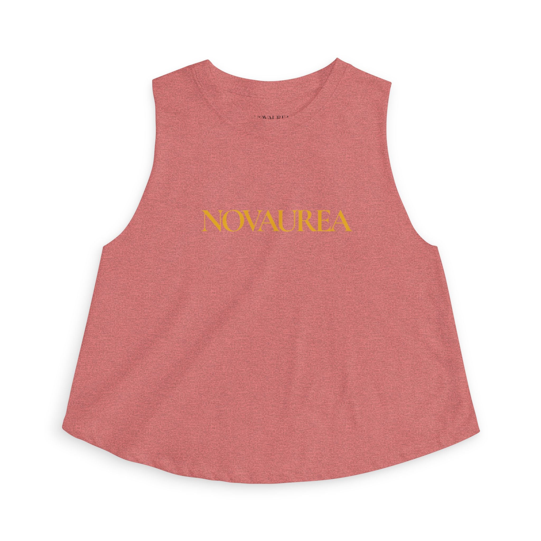 Novaurea Chick Gold Logo Crop Top