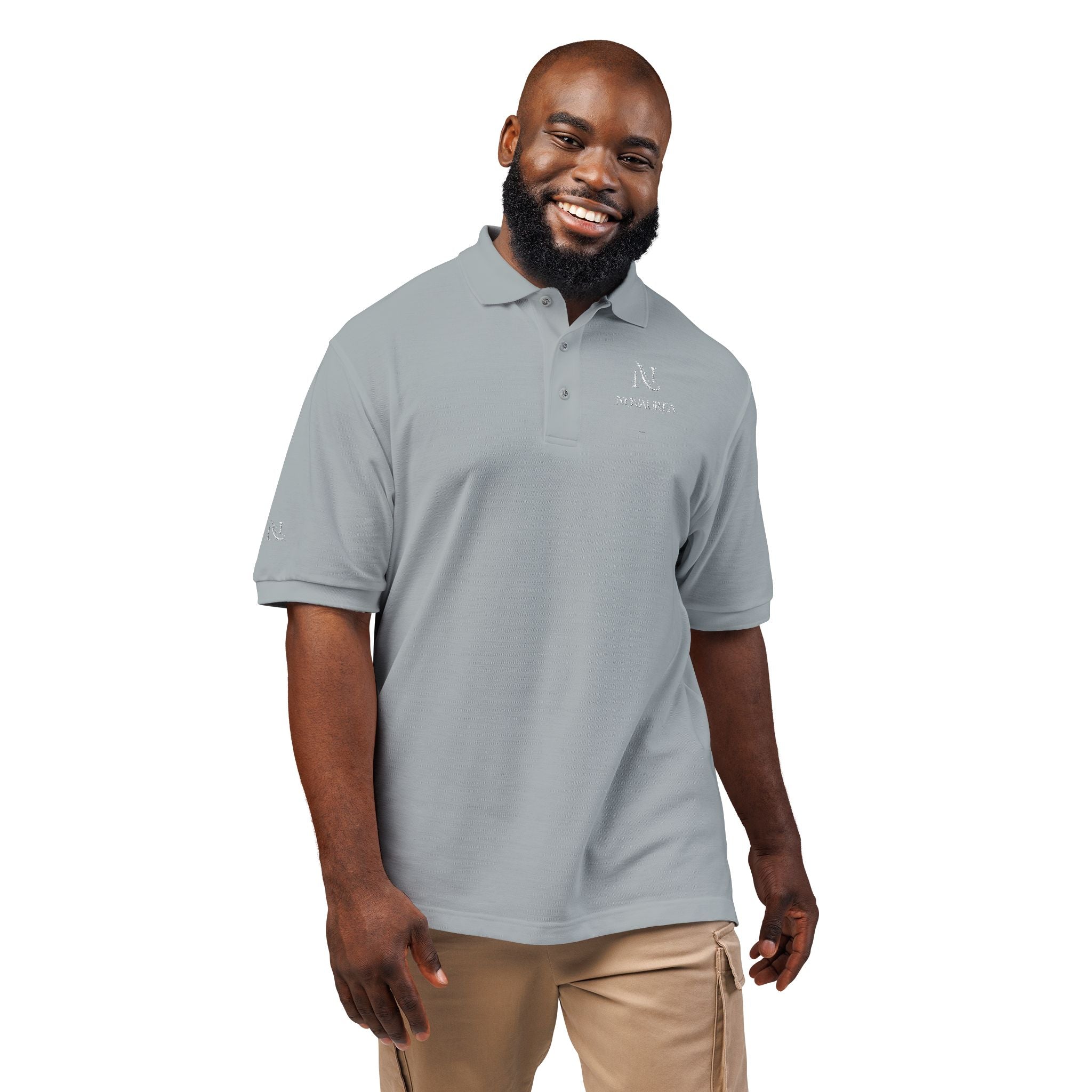 Embroidered Classic Polo Shirt - Minimal Logo Chest