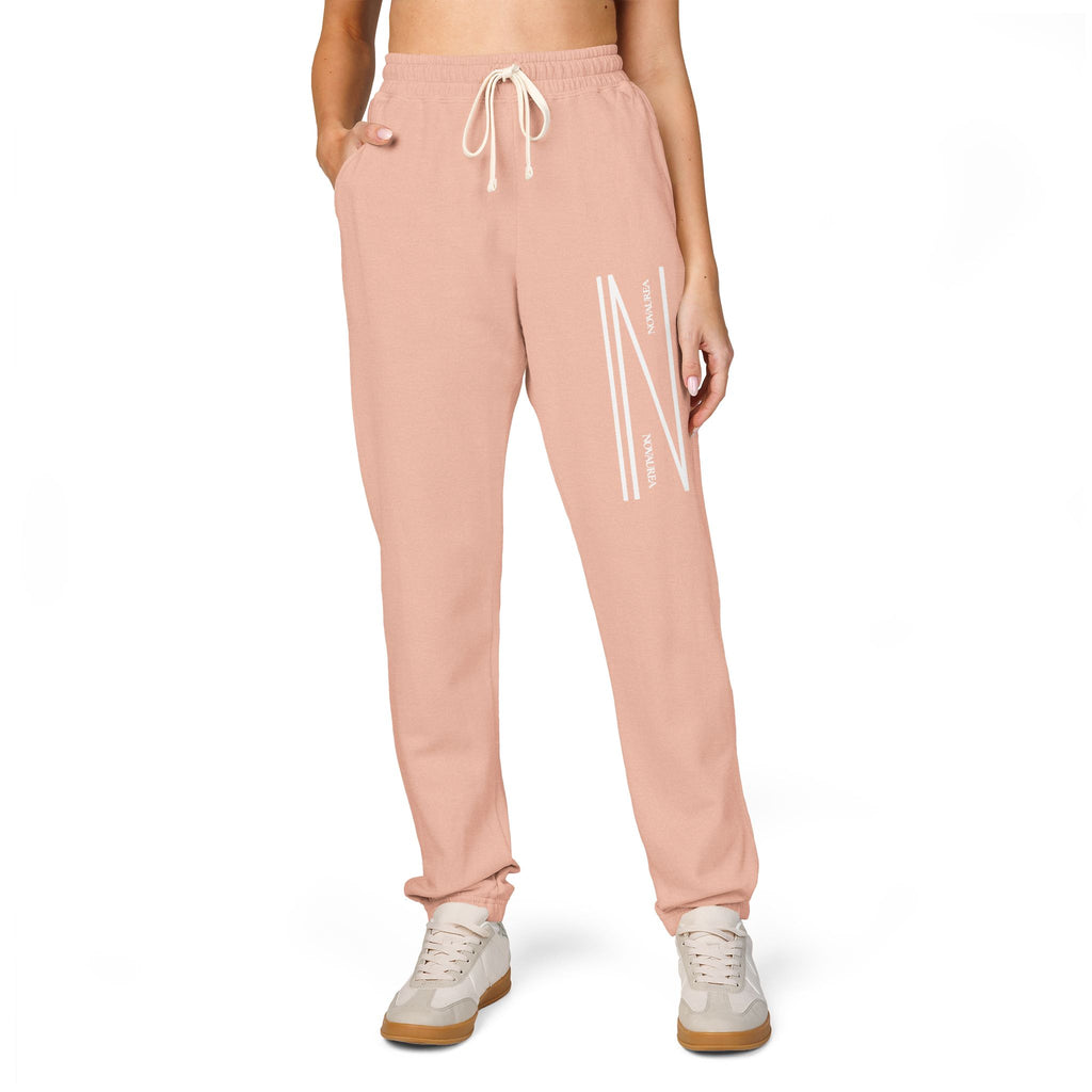 Novlan 'N' Skinny Joggers – Garment-Dyed Fleece Sweatpants
