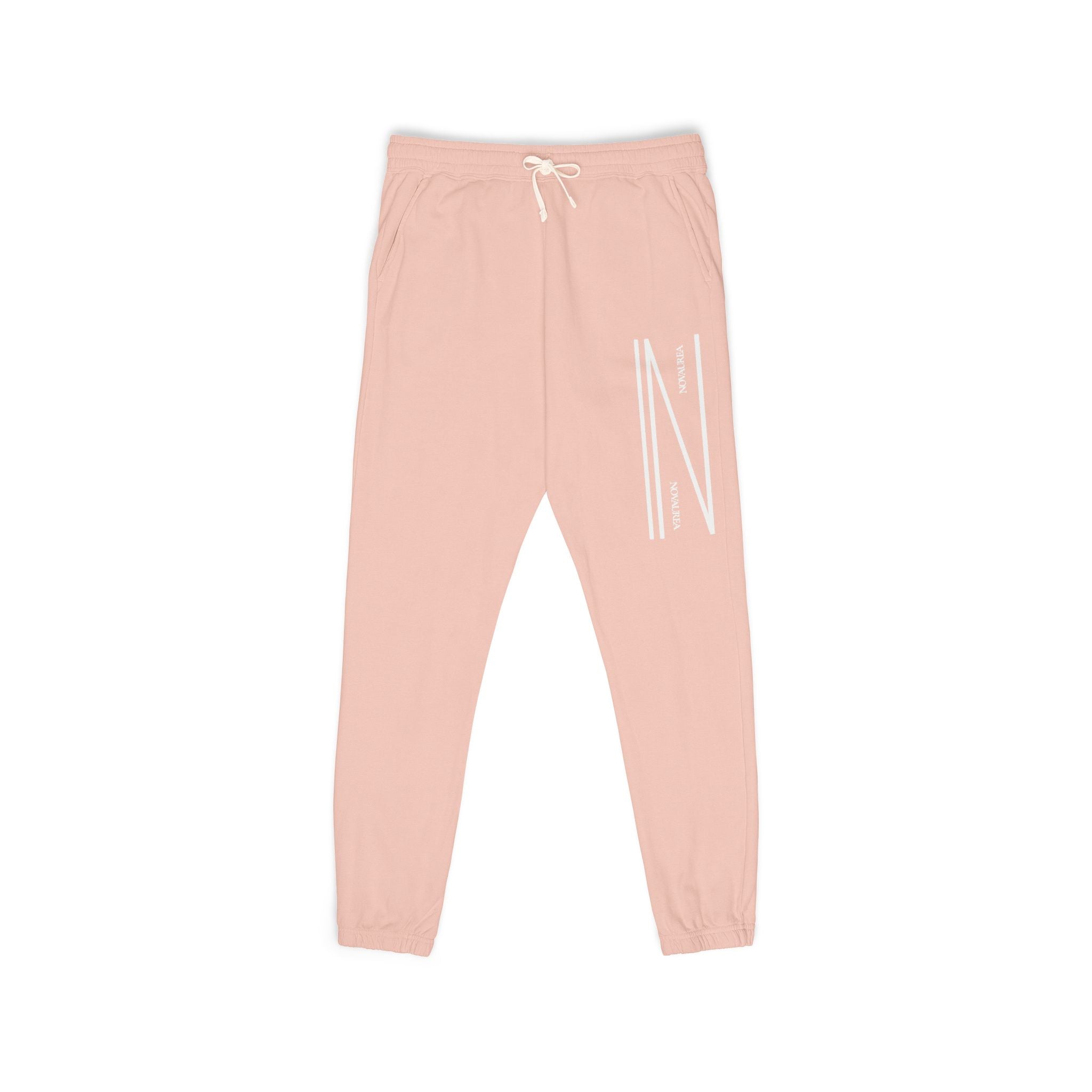 Novlan 'N' Skinny Joggers – Garment-Dyed Fleece Sweatpants