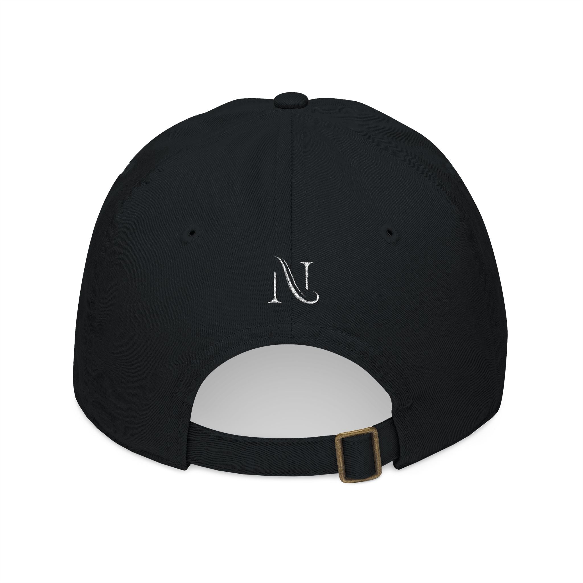 NV Embroidered Organic Baseball Cap — Minimal 'NOVAURFA' Logo