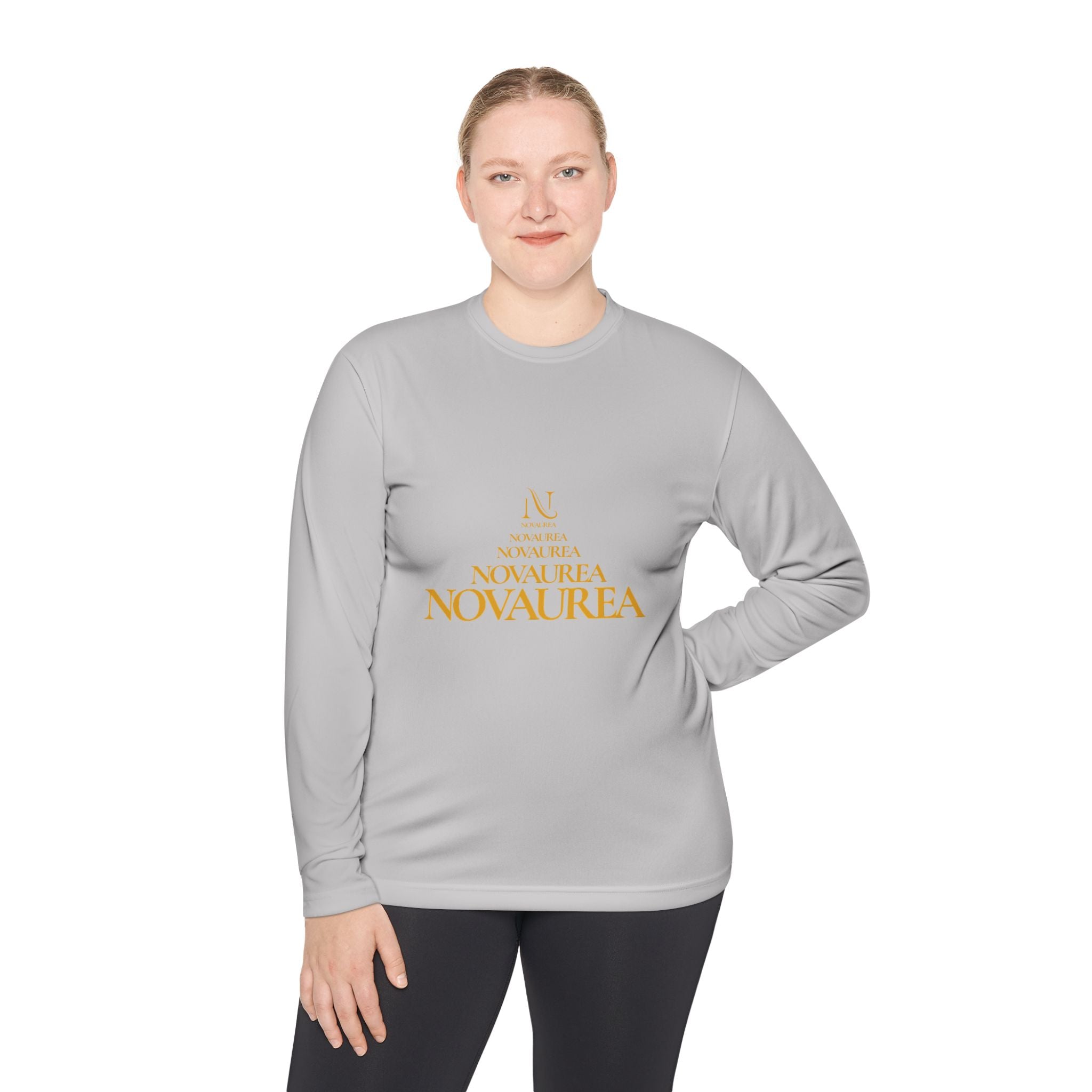 Novaurea Pyramid Logo Long Sleeve Tee
