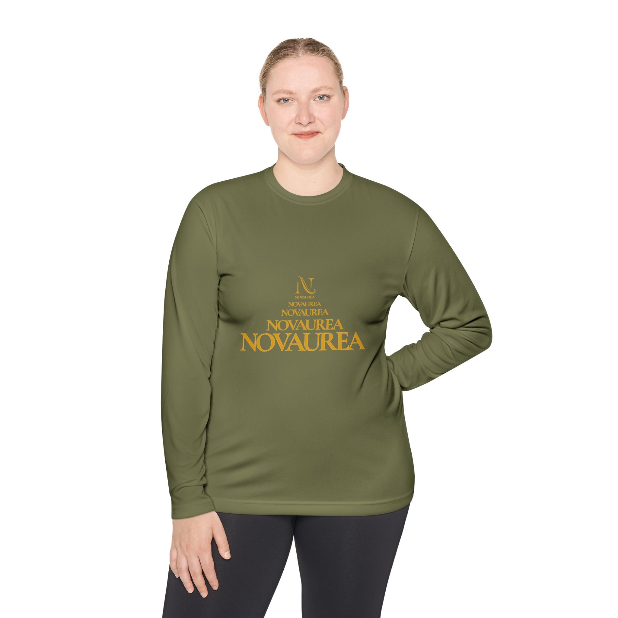 Novaurea Pyramid Logo Long Sleeve Tee
