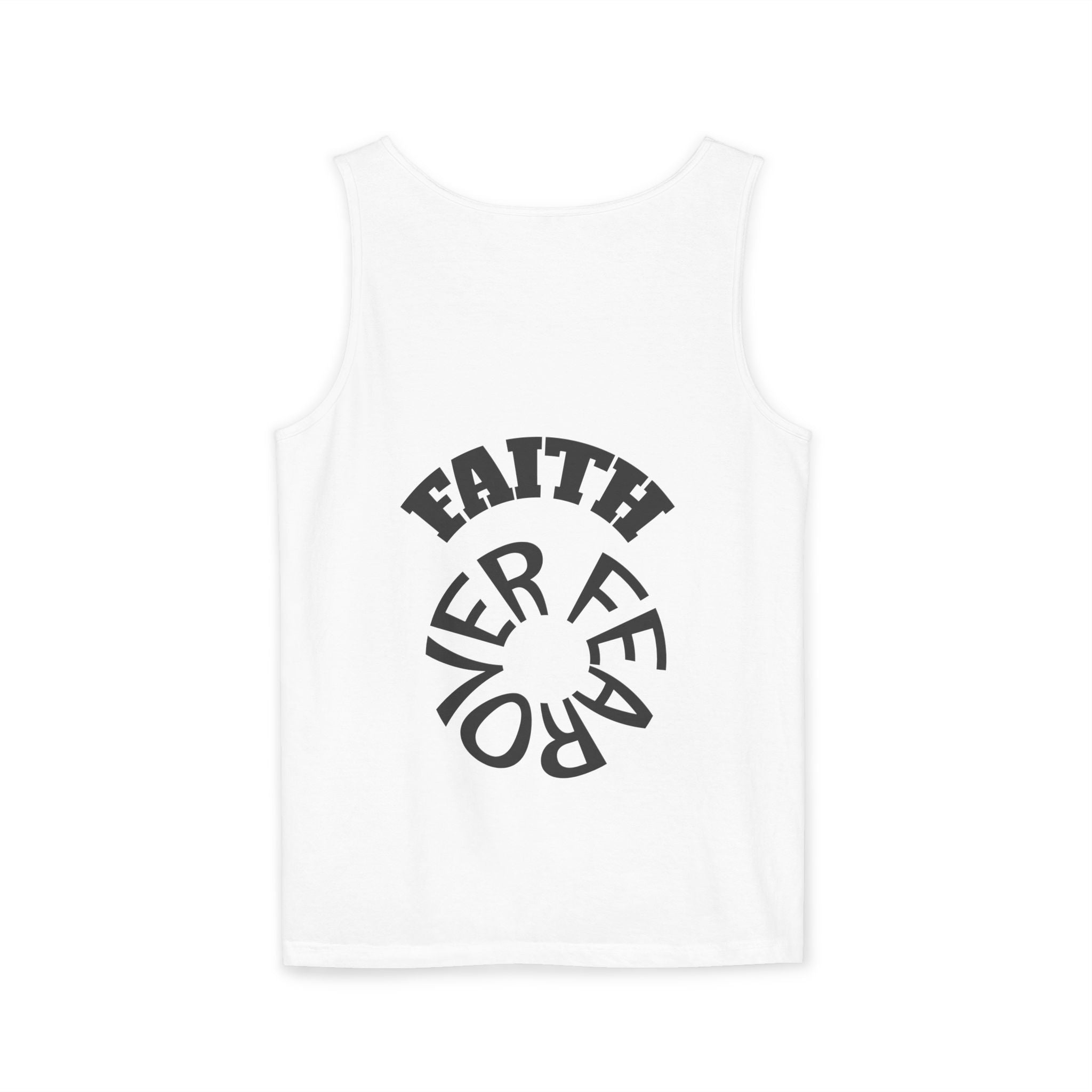 Custom Garment-Dyed Tank Top — 'Print It Your Way' Personalized Summer Tee