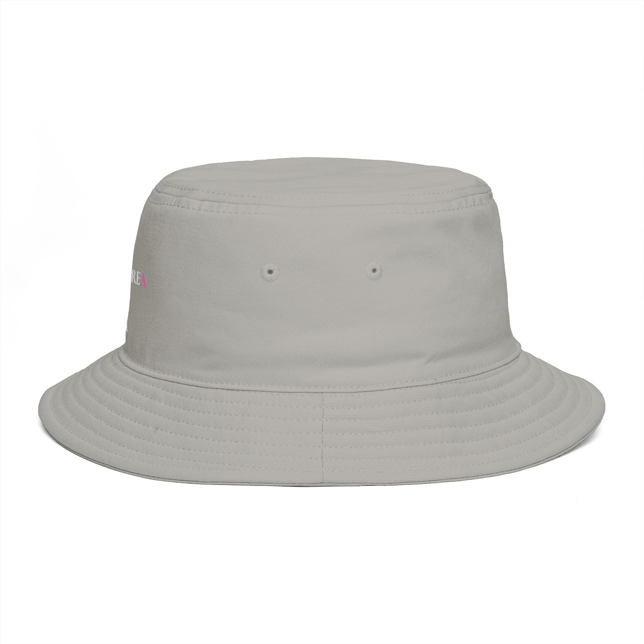 Novuarea Logo Bucket Hat – Embroidered Black Streetwear Sun Hat