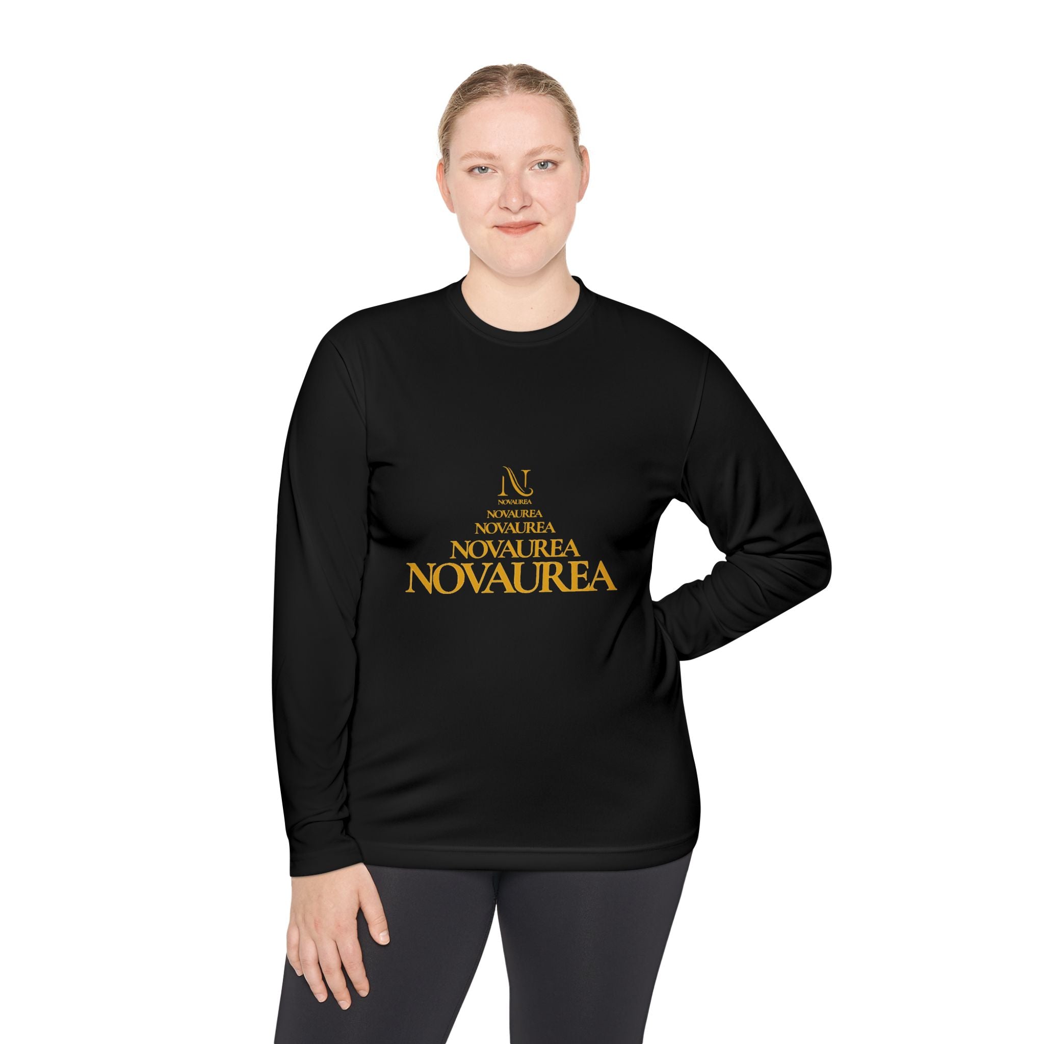 Novaurea Pyramid Logo Long Sleeve Tee
