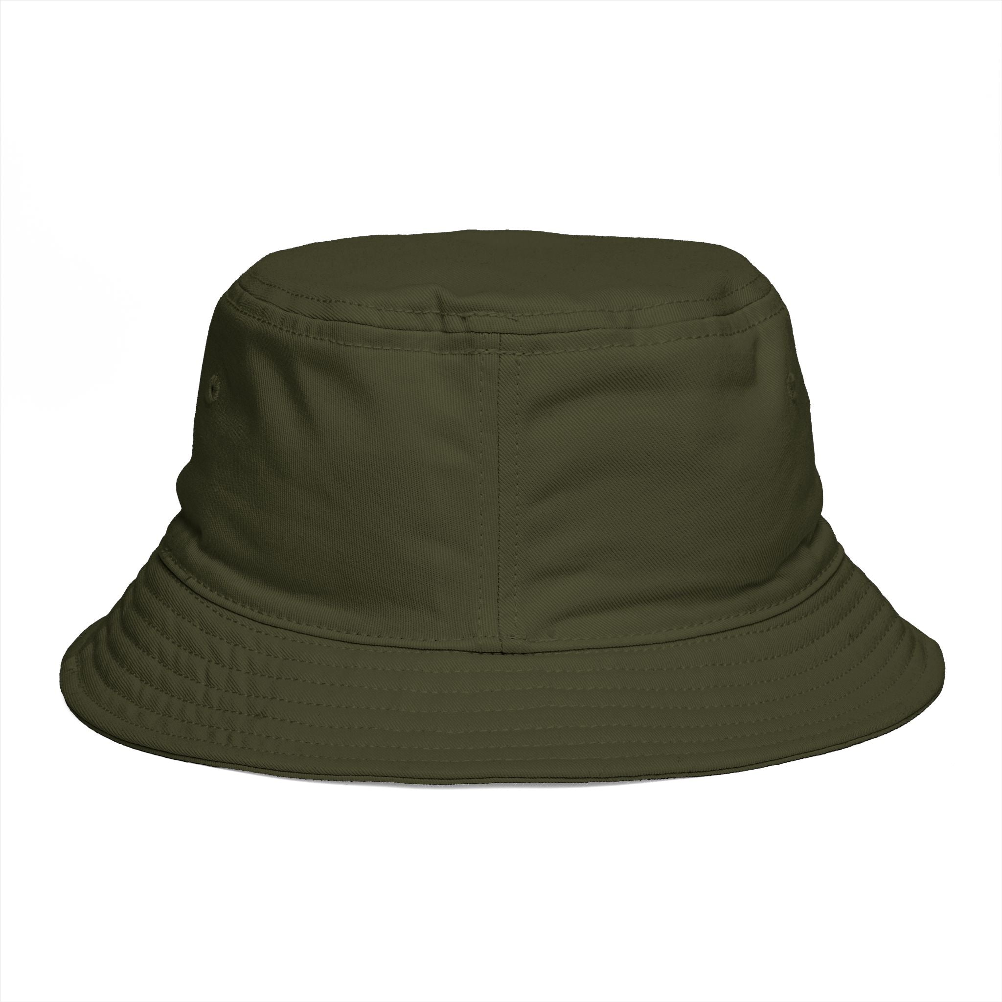 Novuarea Logo Bucket Hat – Embroidered Black Streetwear Sun Hat