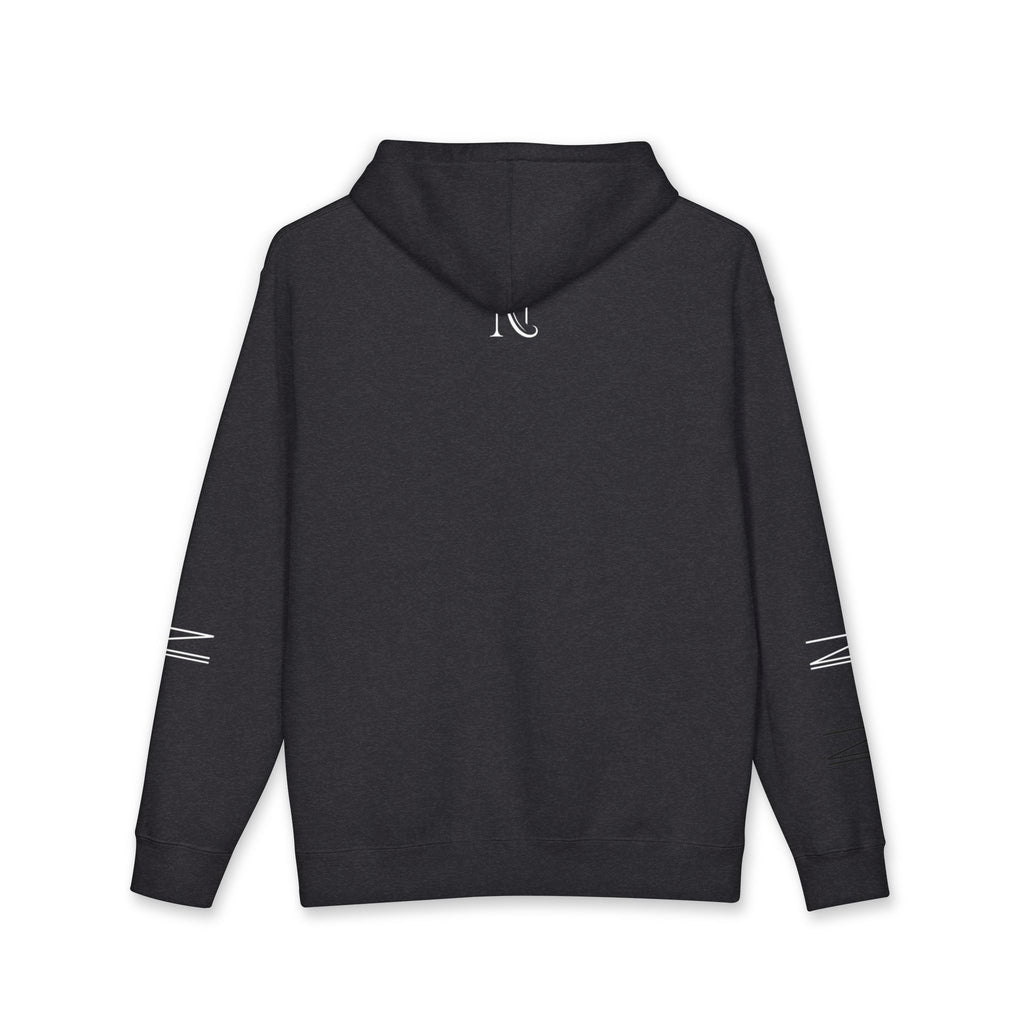Novaurea Logo Hoodie — Brown Minimalist Streetwear Pullover