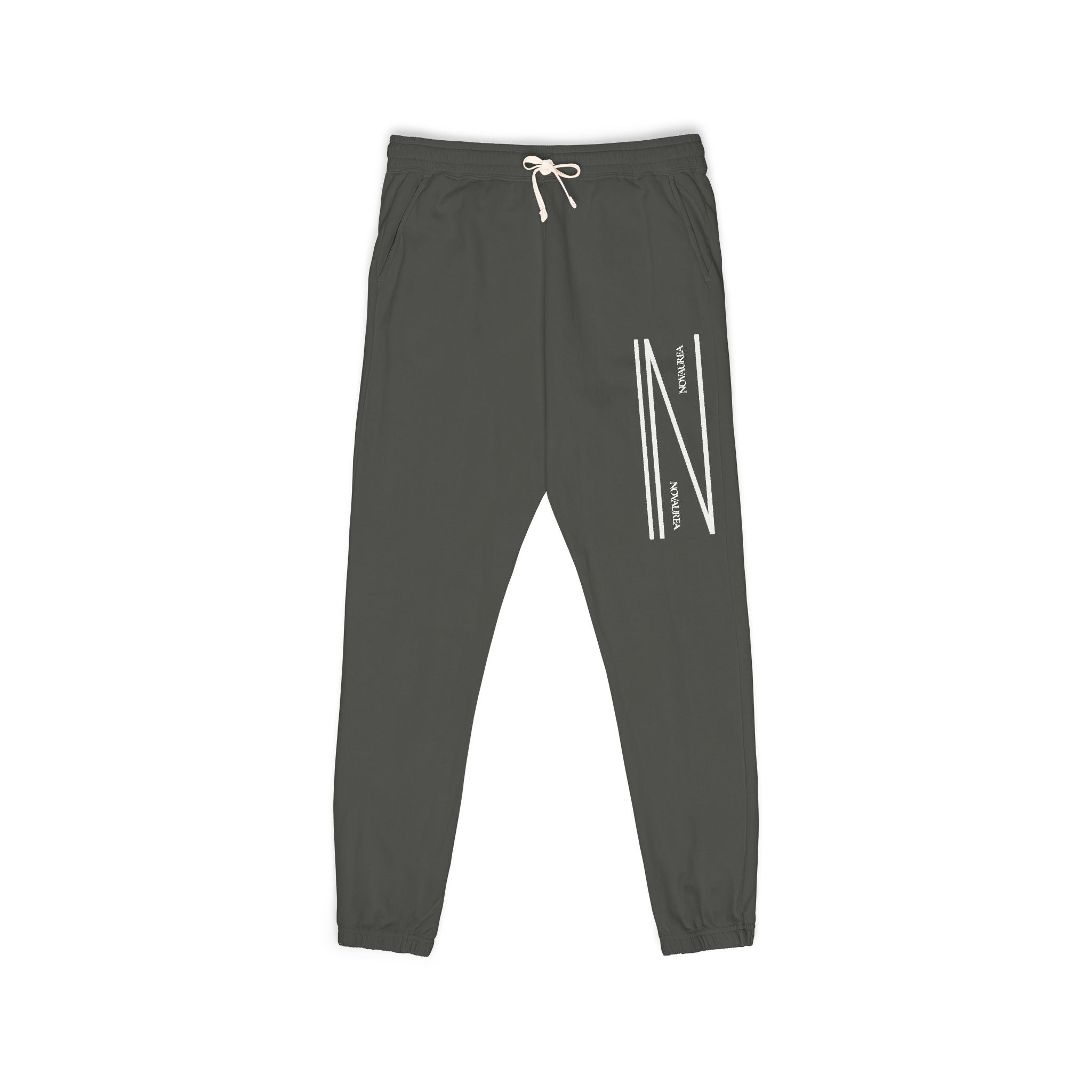 Novlan 'N' Skinny Joggers – Garment-Dyed Fleece Sweatpants