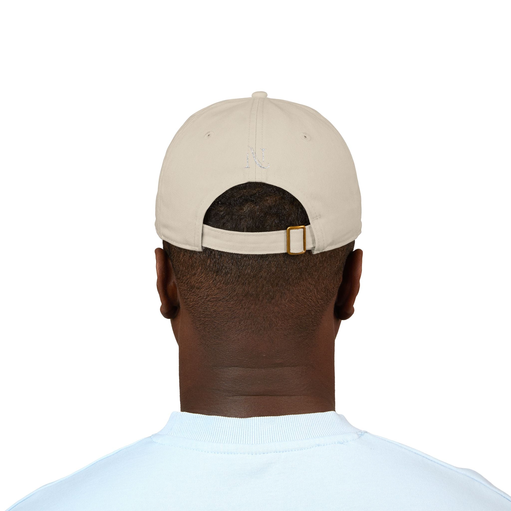 NV Embroidered Organic Baseball Cap — Minimal 'NOVAURFA' Logo
