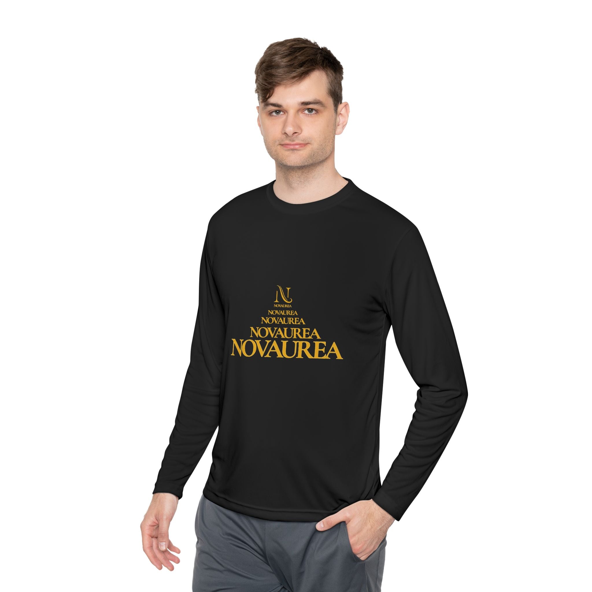 Novaurea Pyramid Logo Long Sleeve Tee