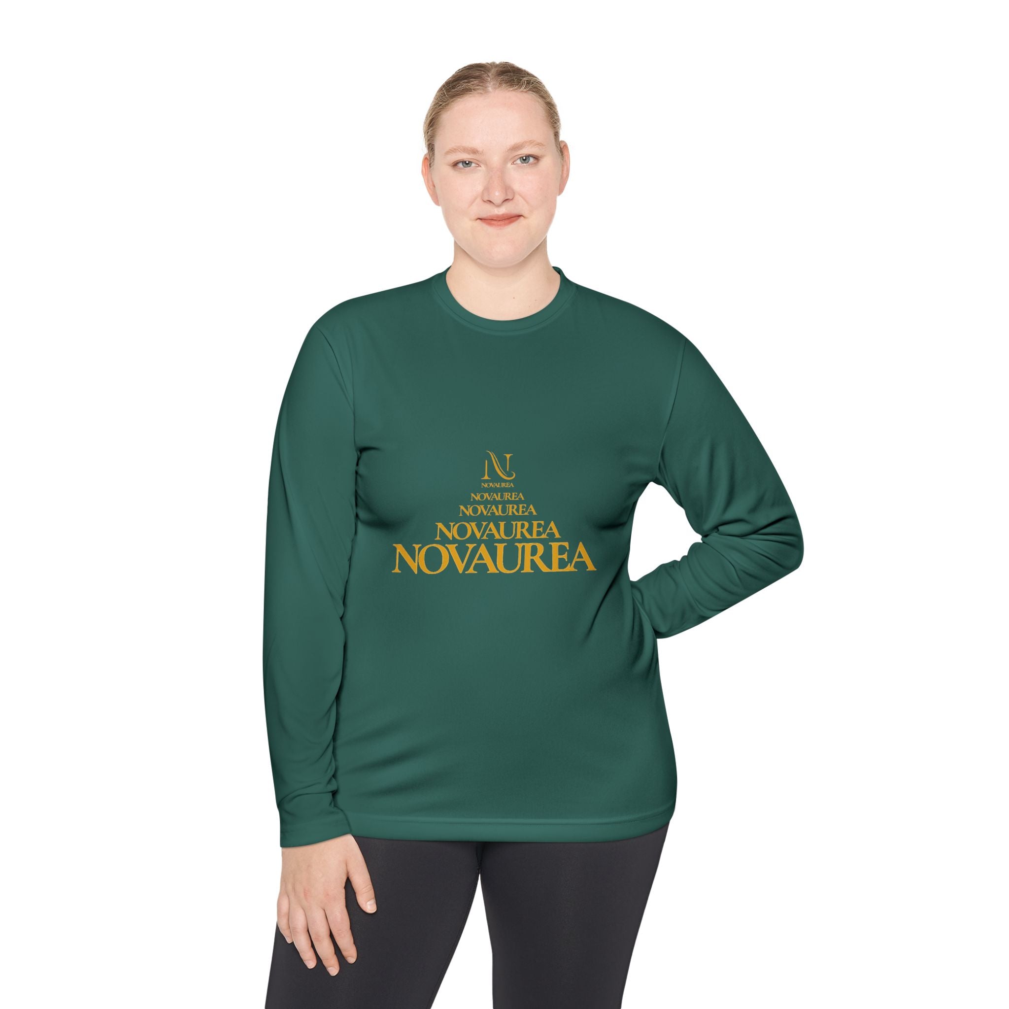 Novaurea Pyramid Logo Long Sleeve Tee
