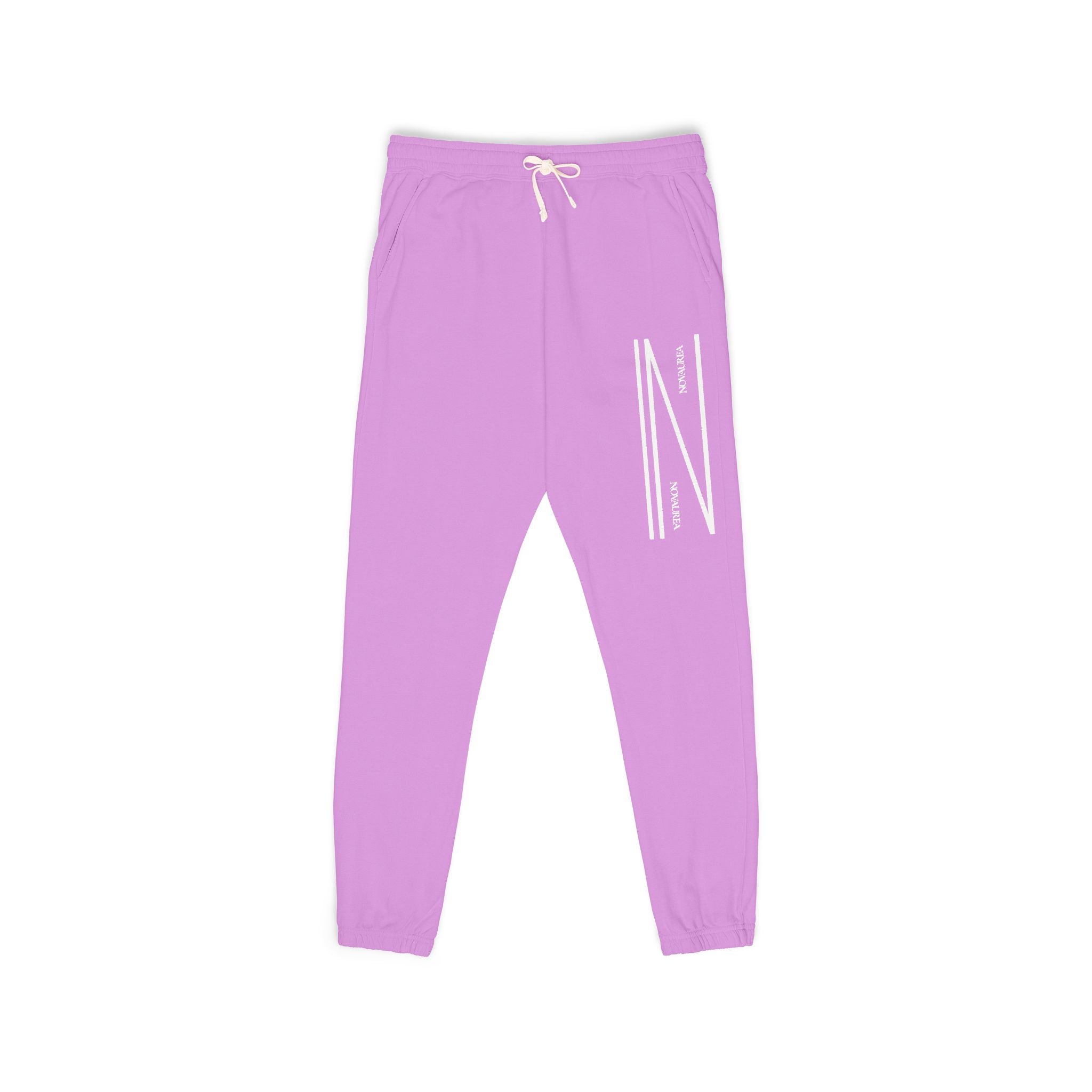 Novlan 'N' Skinny Joggers – Garment-Dyed Fleece Sweatpants