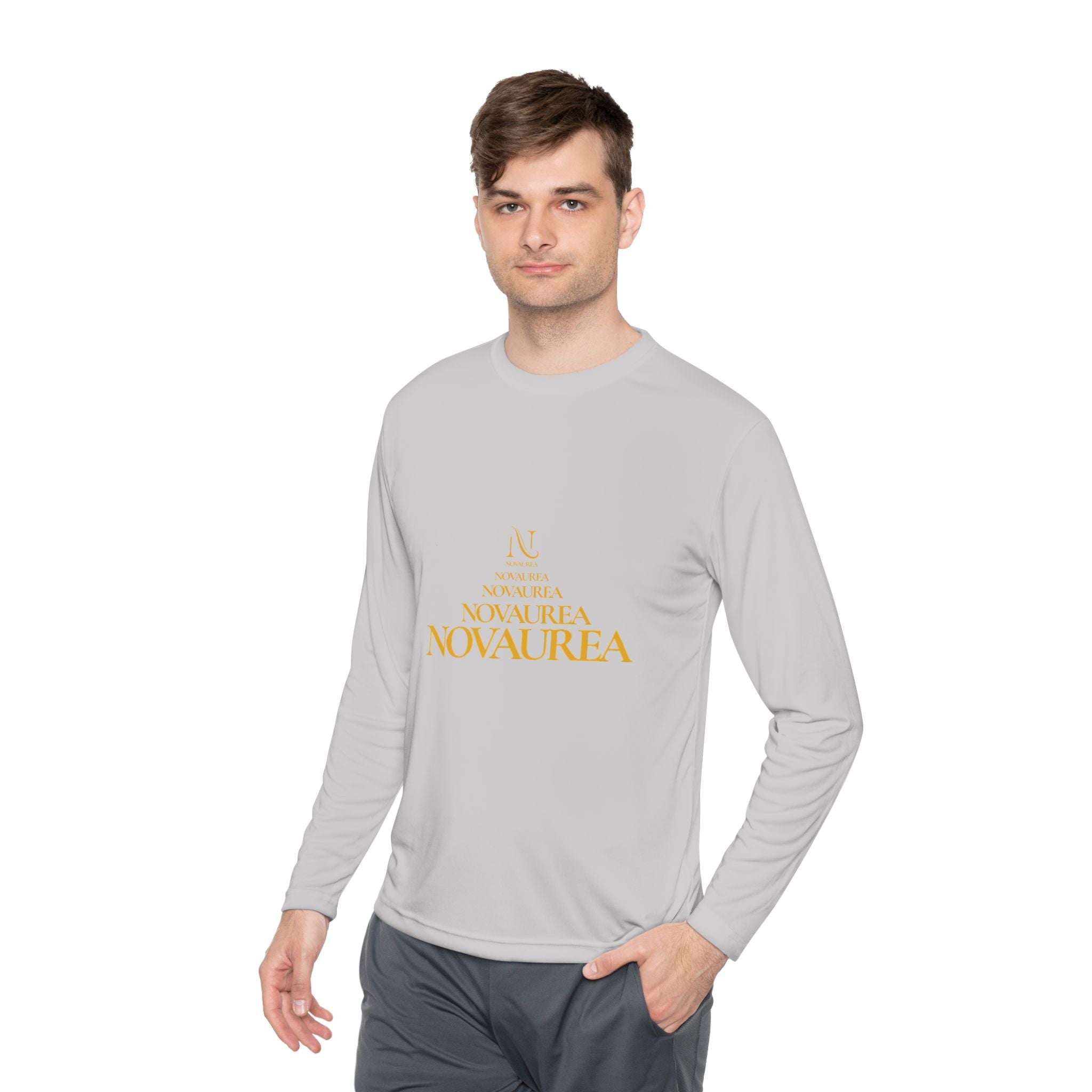 Novaurea Pyramid Logo Long Sleeve Tee