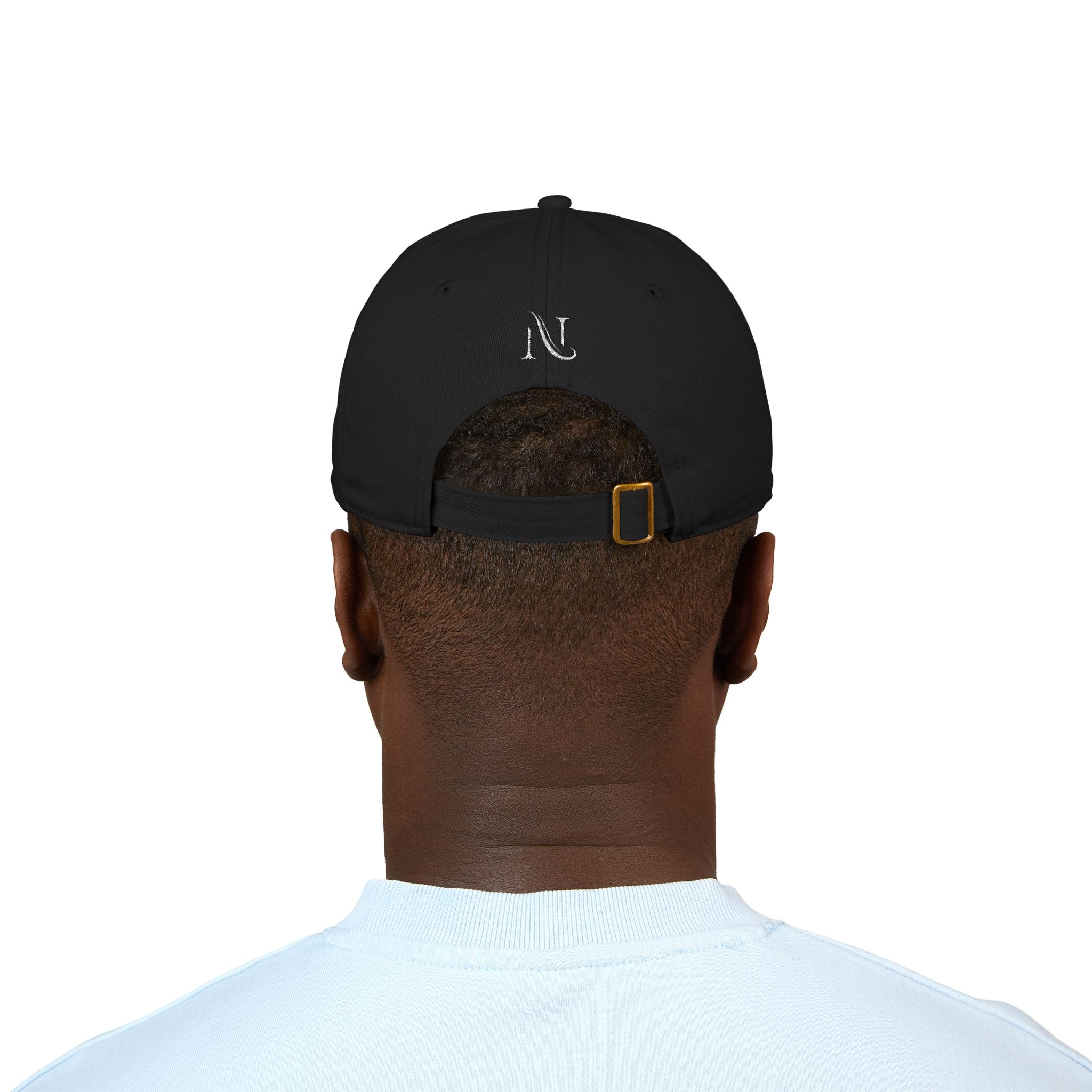 NV Embroidered Organic Baseball Cap — Minimal 'NOVAURFA' Logo