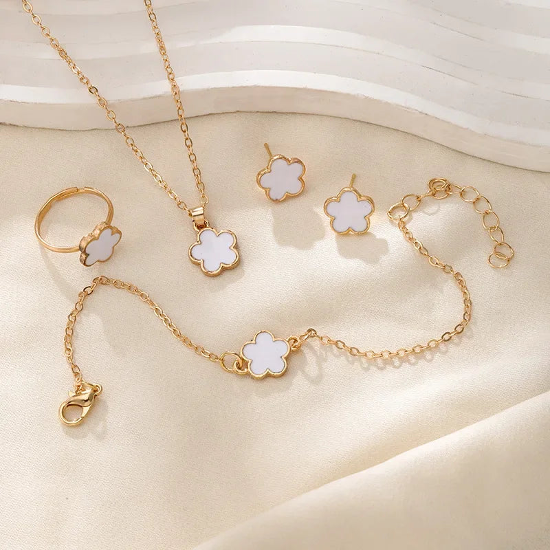 Lucky Clover Signature Set - Gold