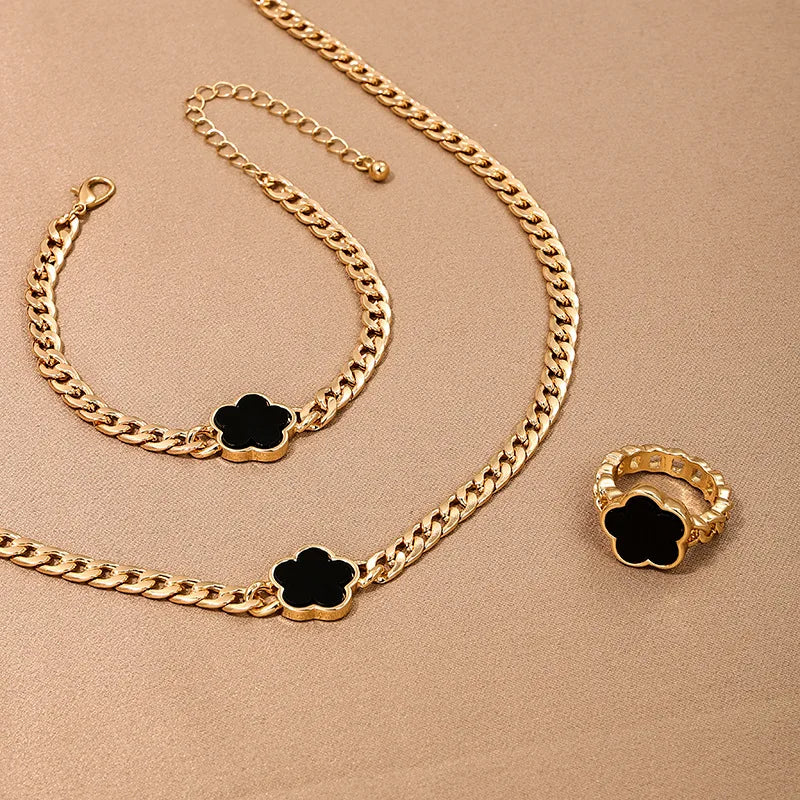 Lucky Clover Signature Set - Gold