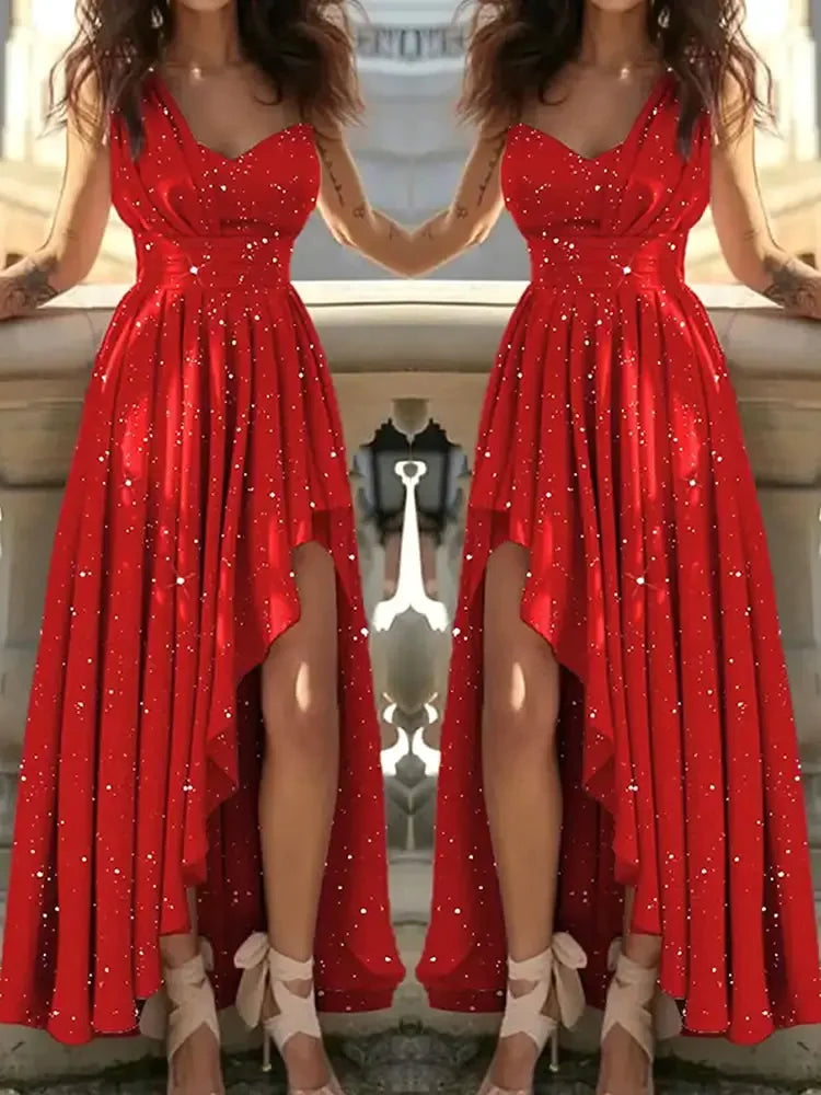 Aurora Evening Gown - Classic Red