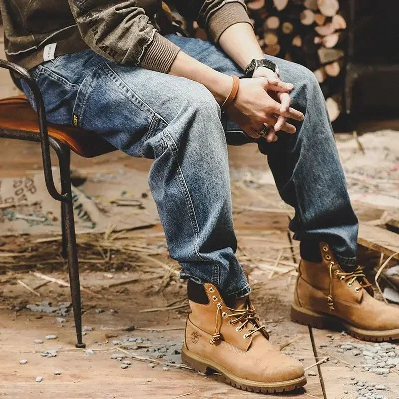 Apex Tapered Denim - Jet Black